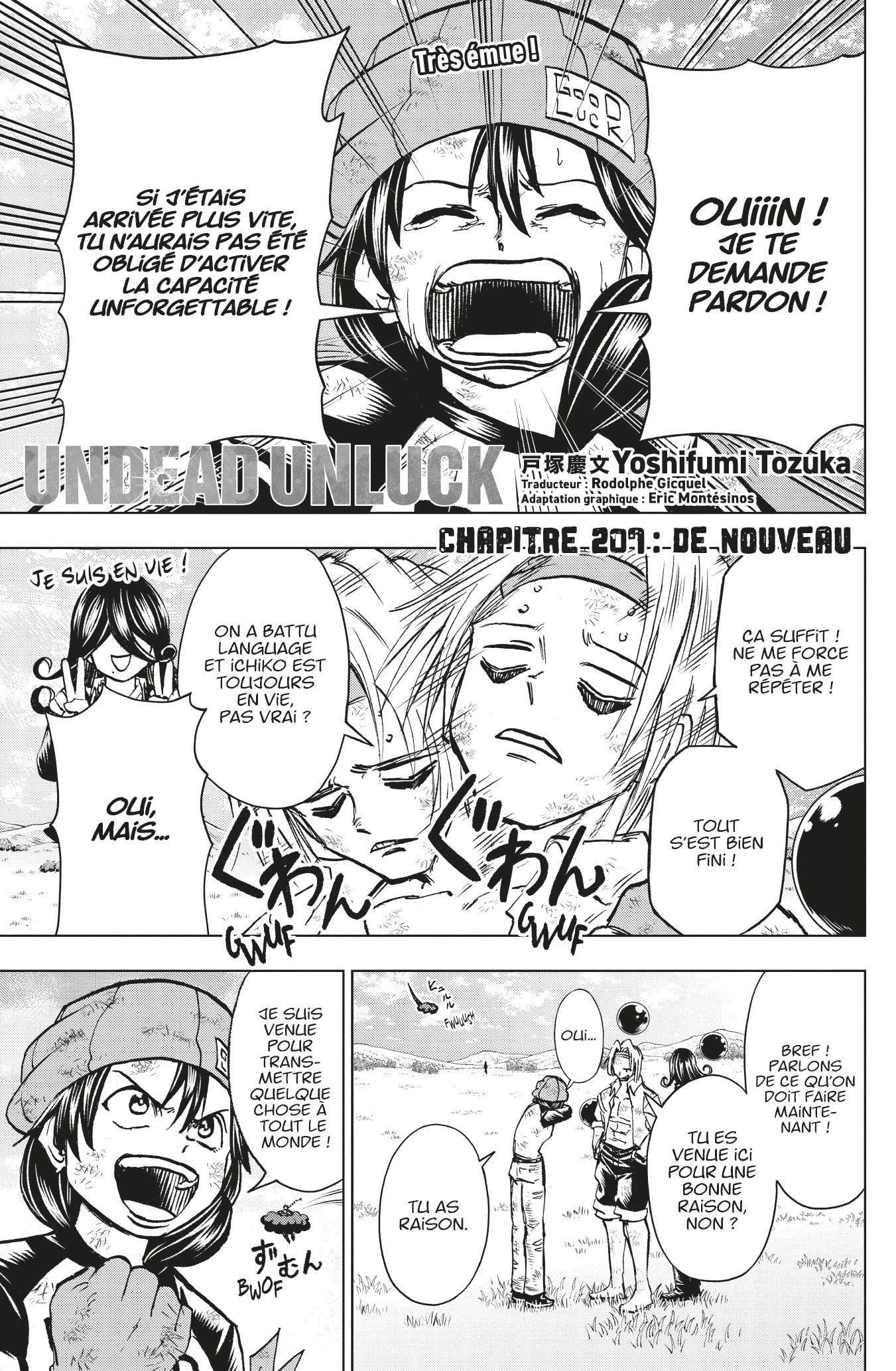 Read Undead Unluck FR Manga Online