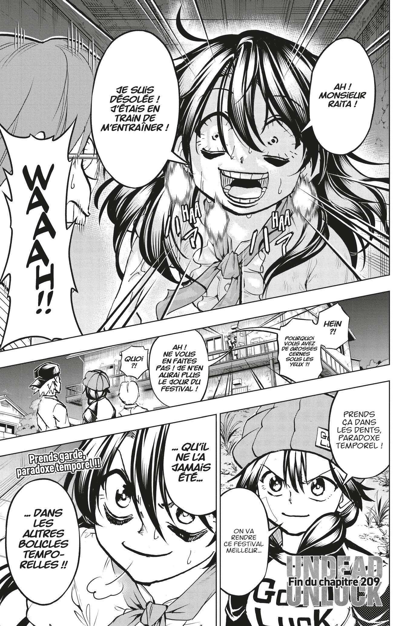 Read Undead Unluck FR Manga Online