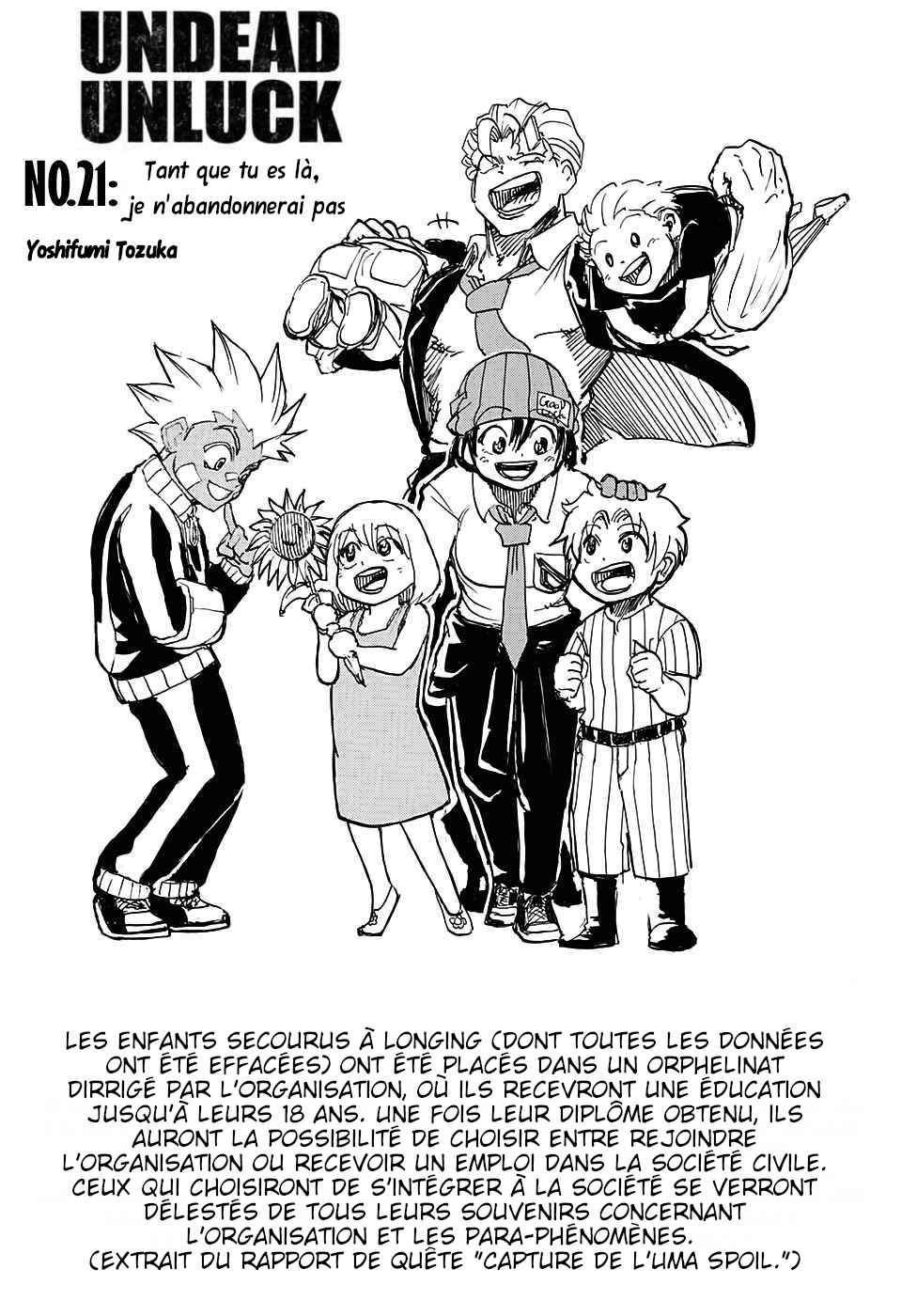 Read Undead Unluck FR Manga Online