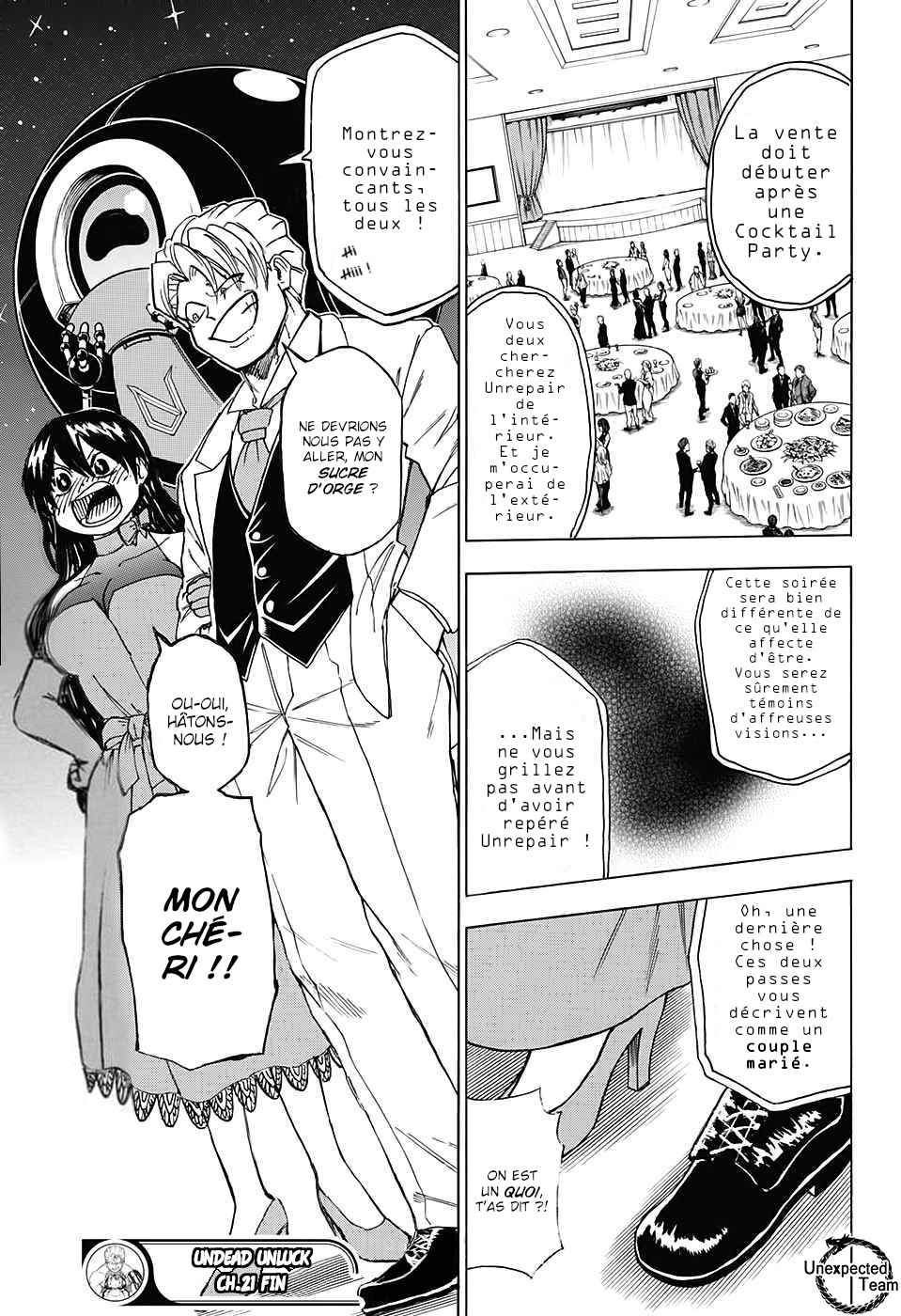 Read Undead Unluck FR Manga Online