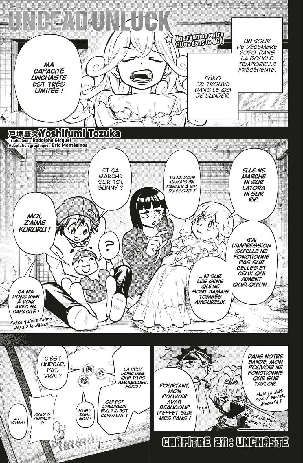 Read Undead Unluck FR Manga Online