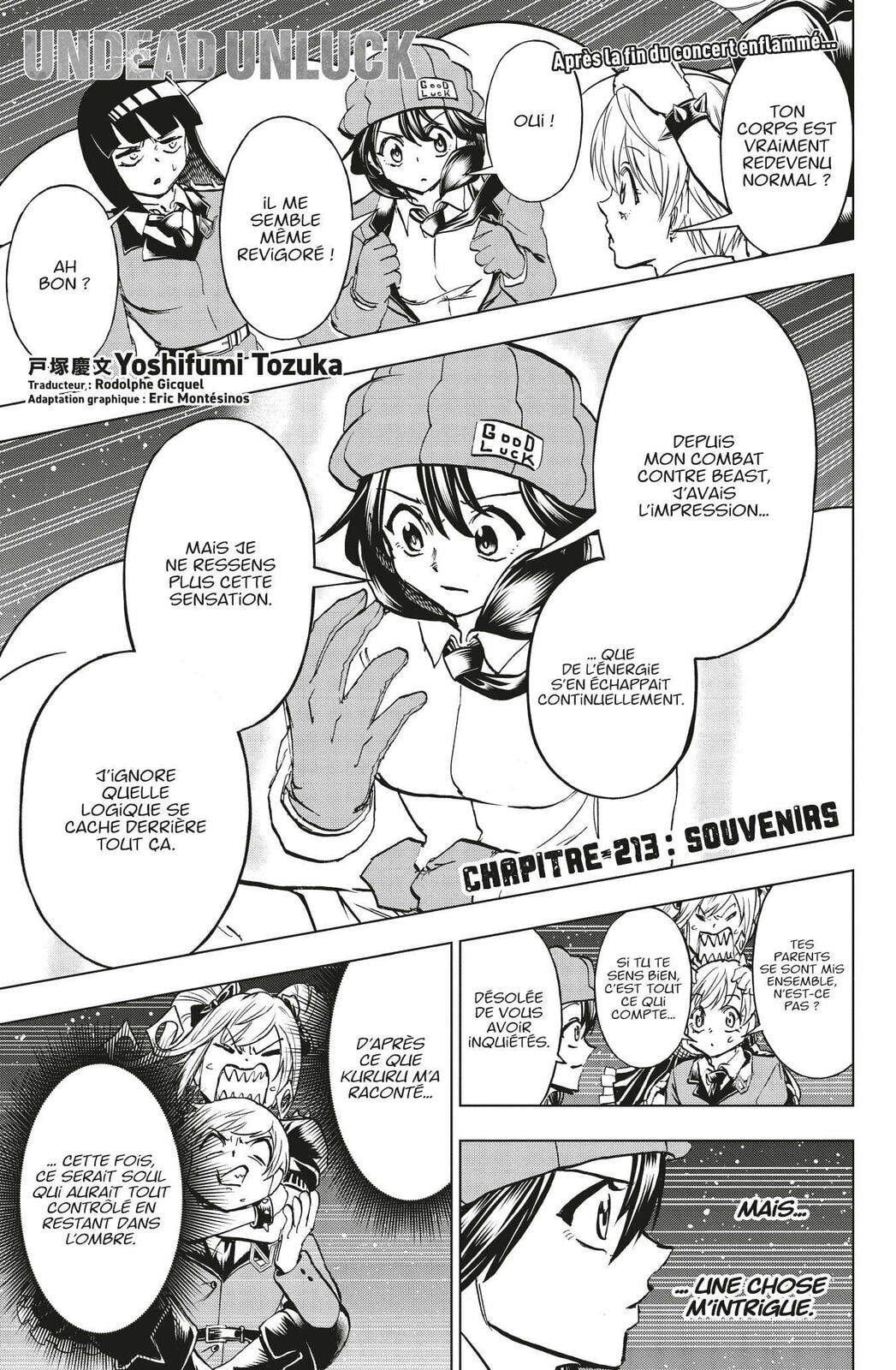 Read Undead Unluck FR Manga Online