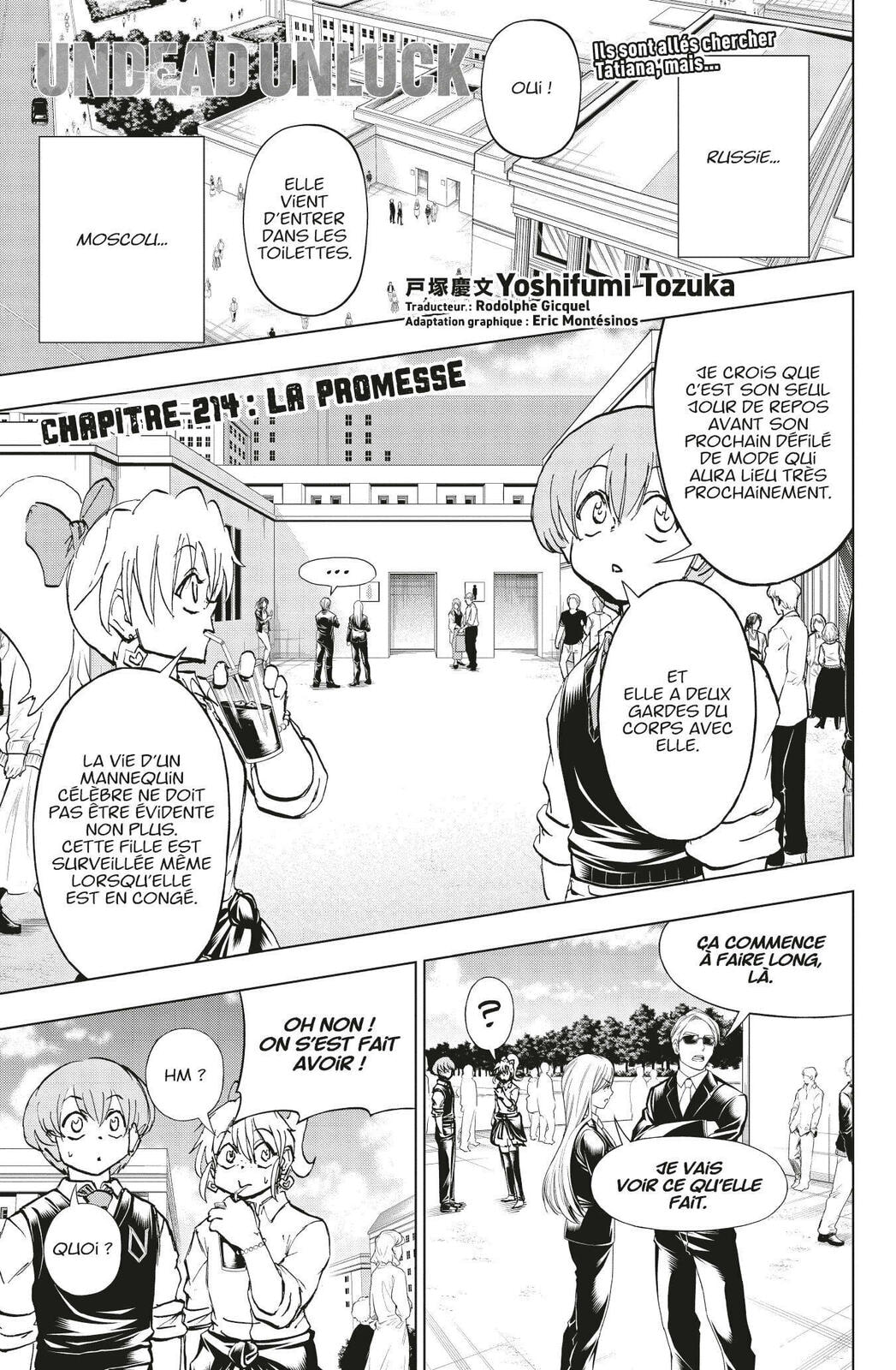 Read Undead Unluck FR Manga Online