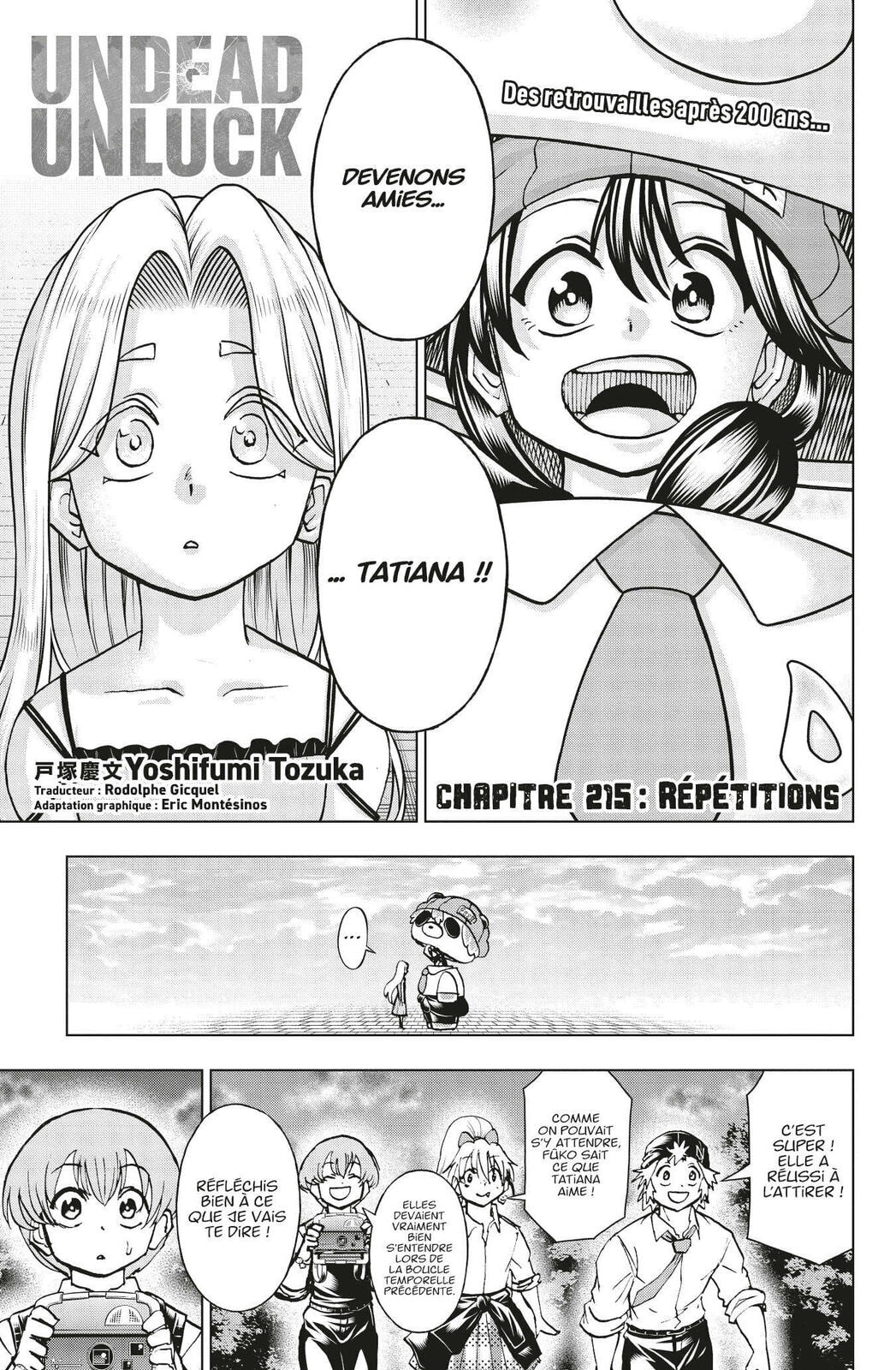 Read Undead Unluck FR Manga Online