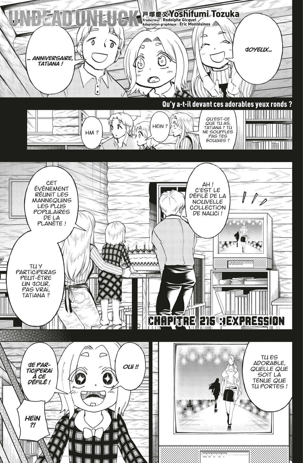 Read Undead Unluck FR Manga Online