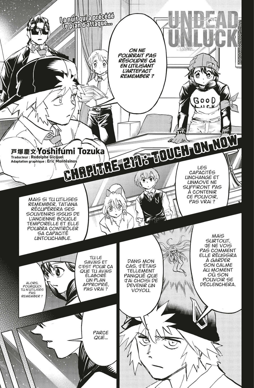Read Undead Unluck FR Manga Online