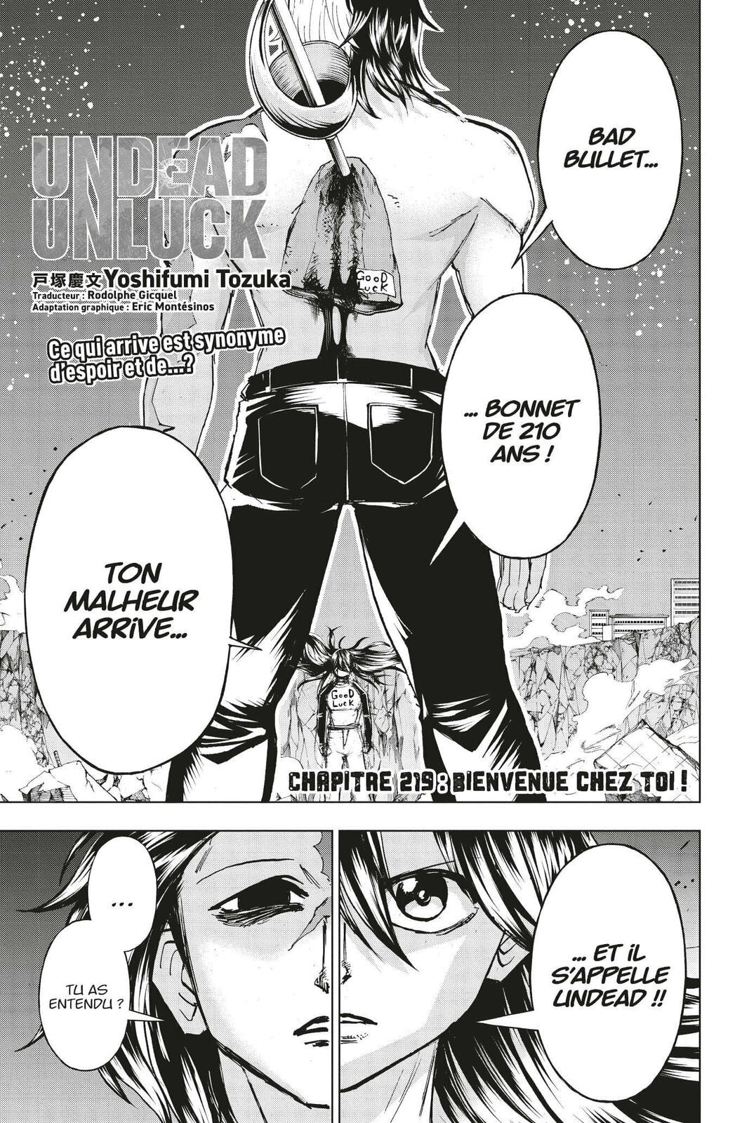 Read Undead Unluck FR Manga Online
