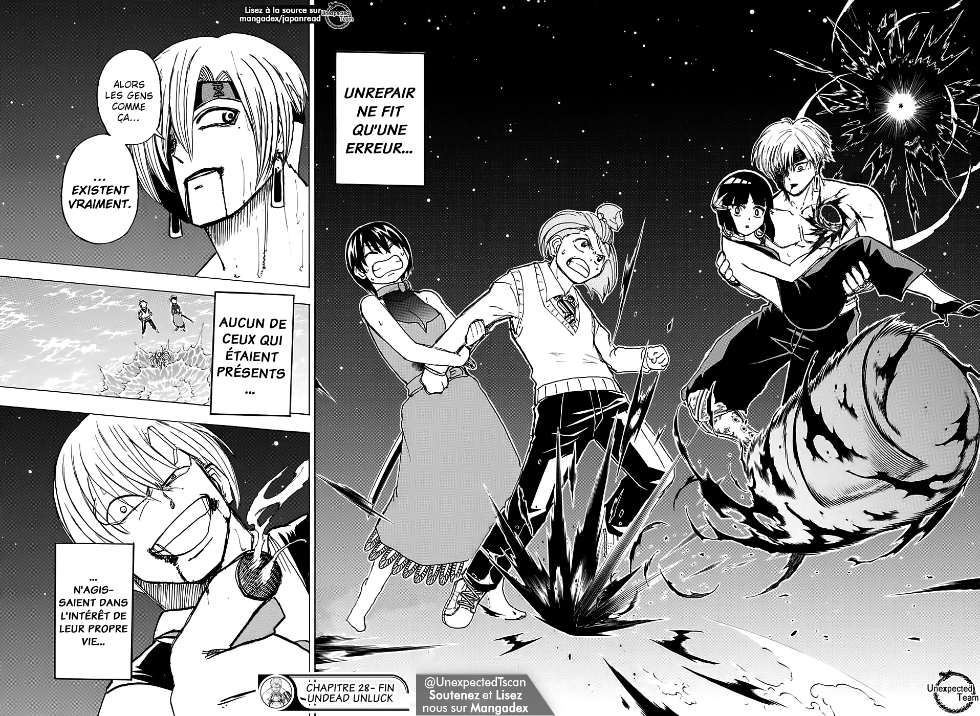 Read Undead Unluck FR Manga Online