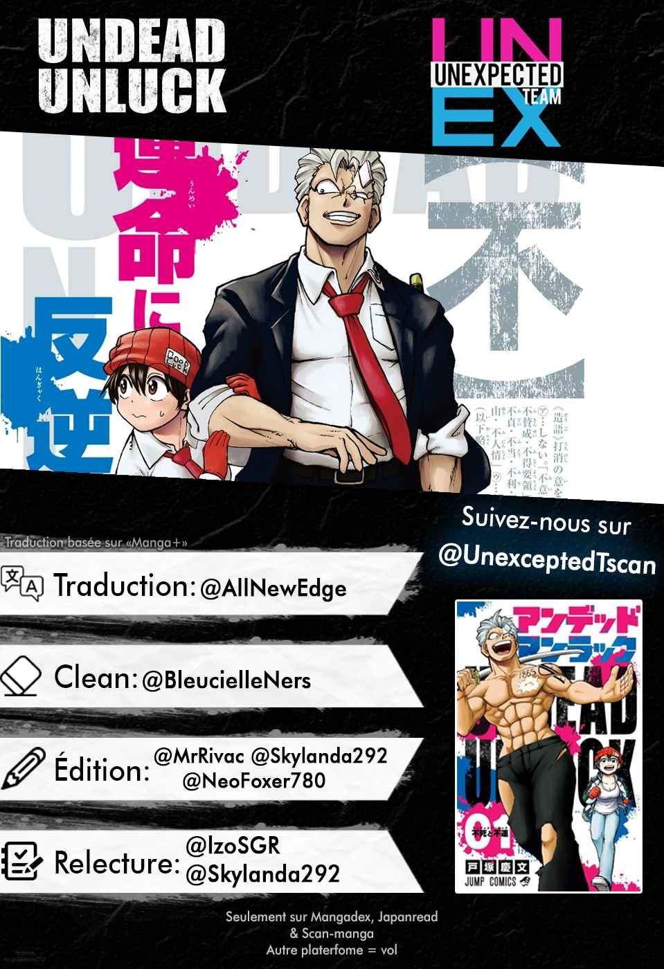 Read Undead Unluck FR Manga Online