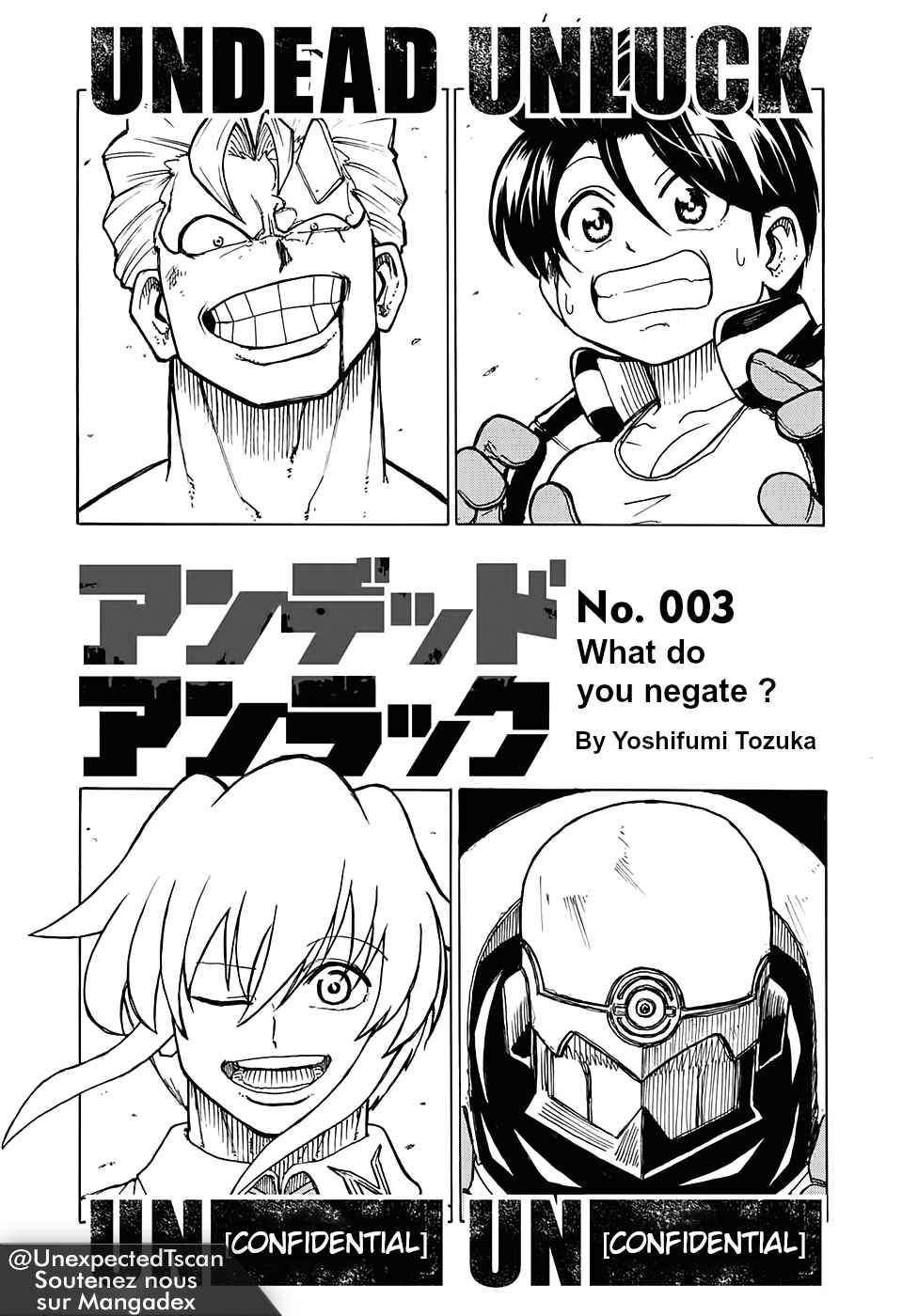 Read Undead Unluck FR Manga Online