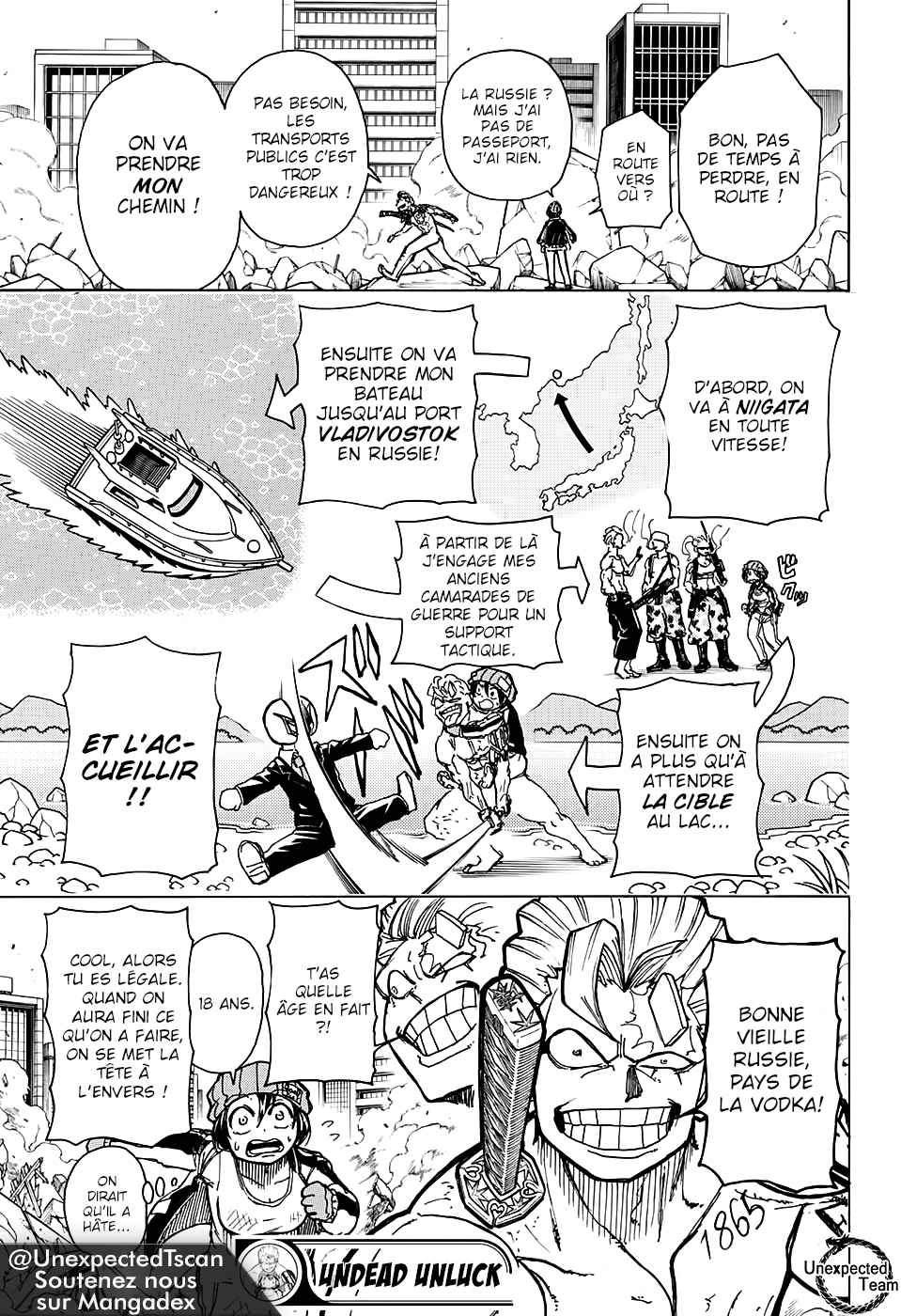 Read Undead Unluck FR Manga Online