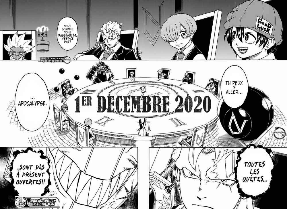 Read Undead Unluck FR Manga Online