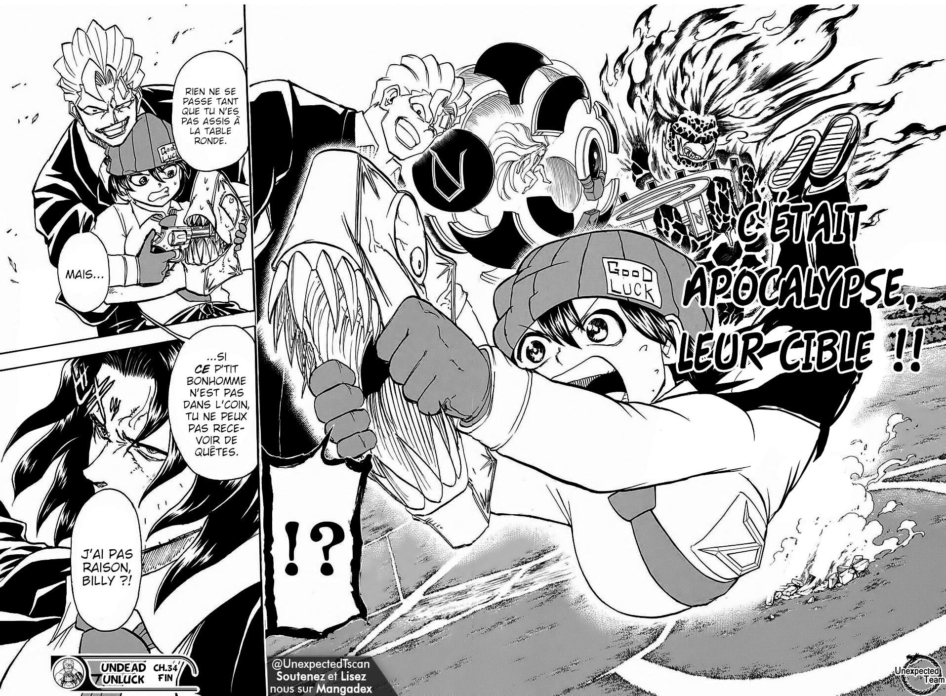 Read Undead Unluck FR Manga Online