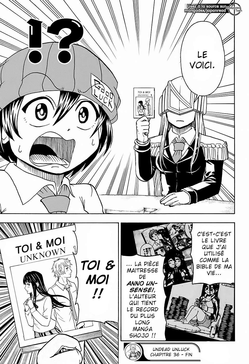 Read Undead Unluck FR Manga Online