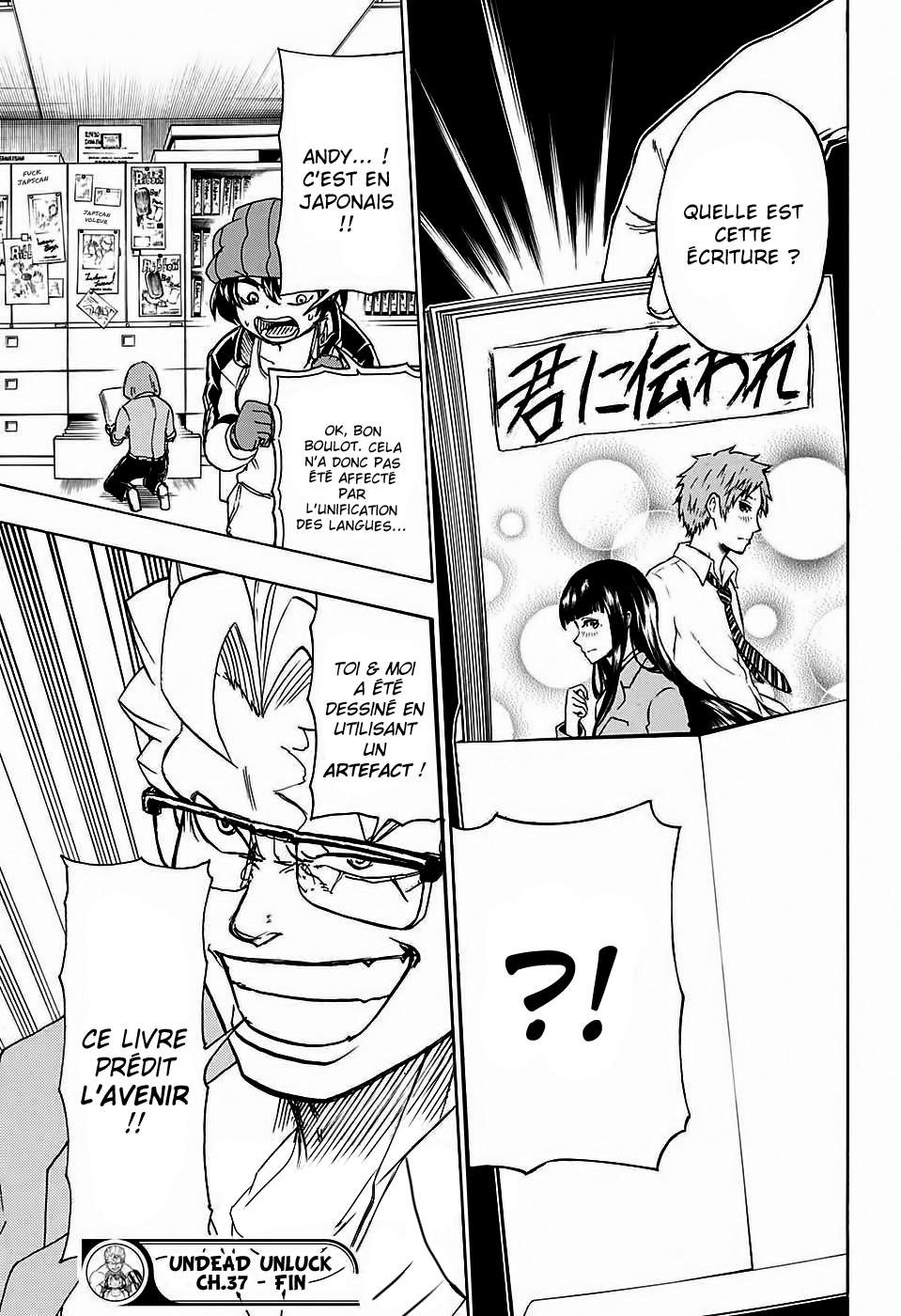 Read Undead Unluck FR Manga Online