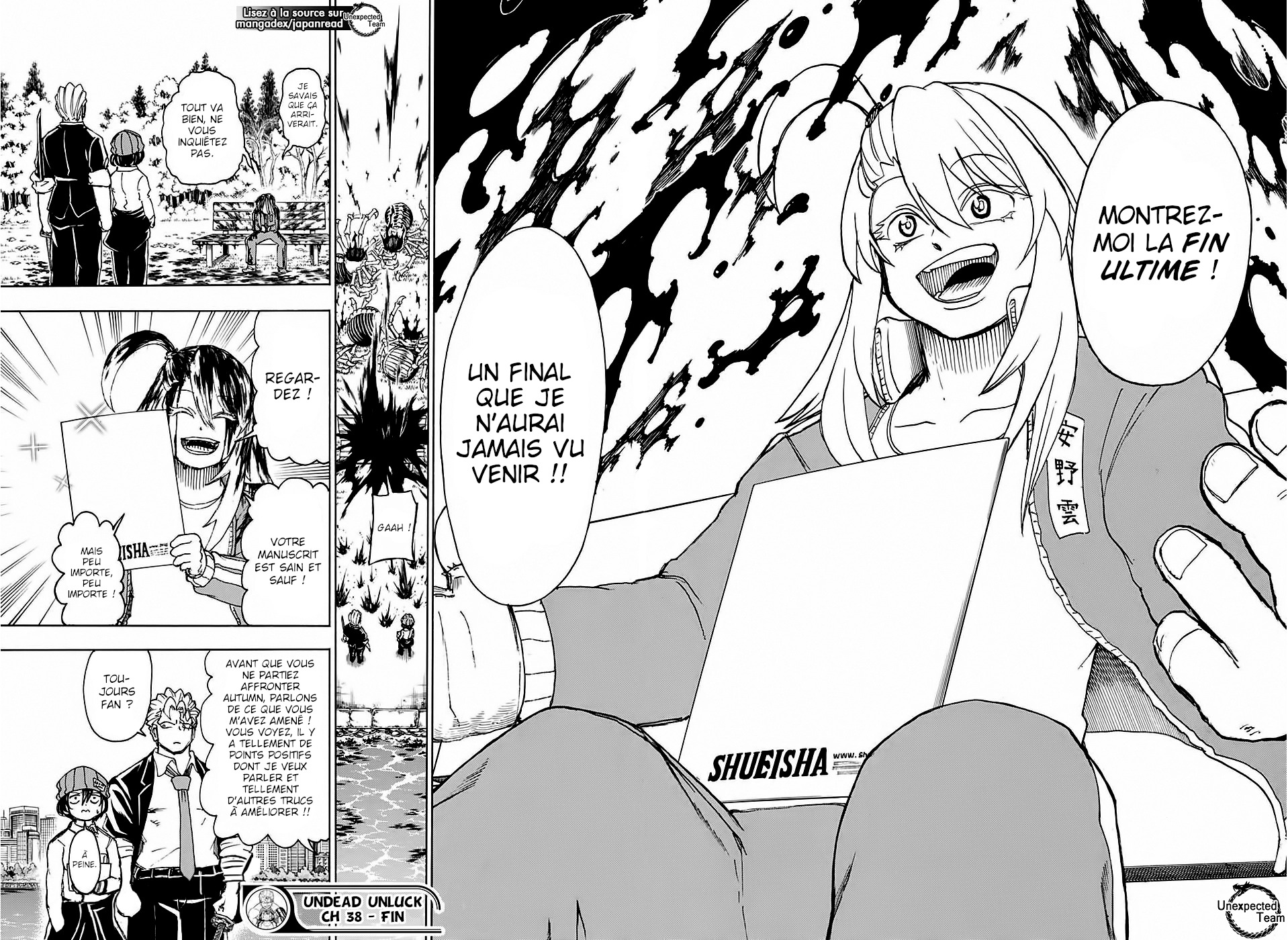 Read Undead Unluck FR Manga Online