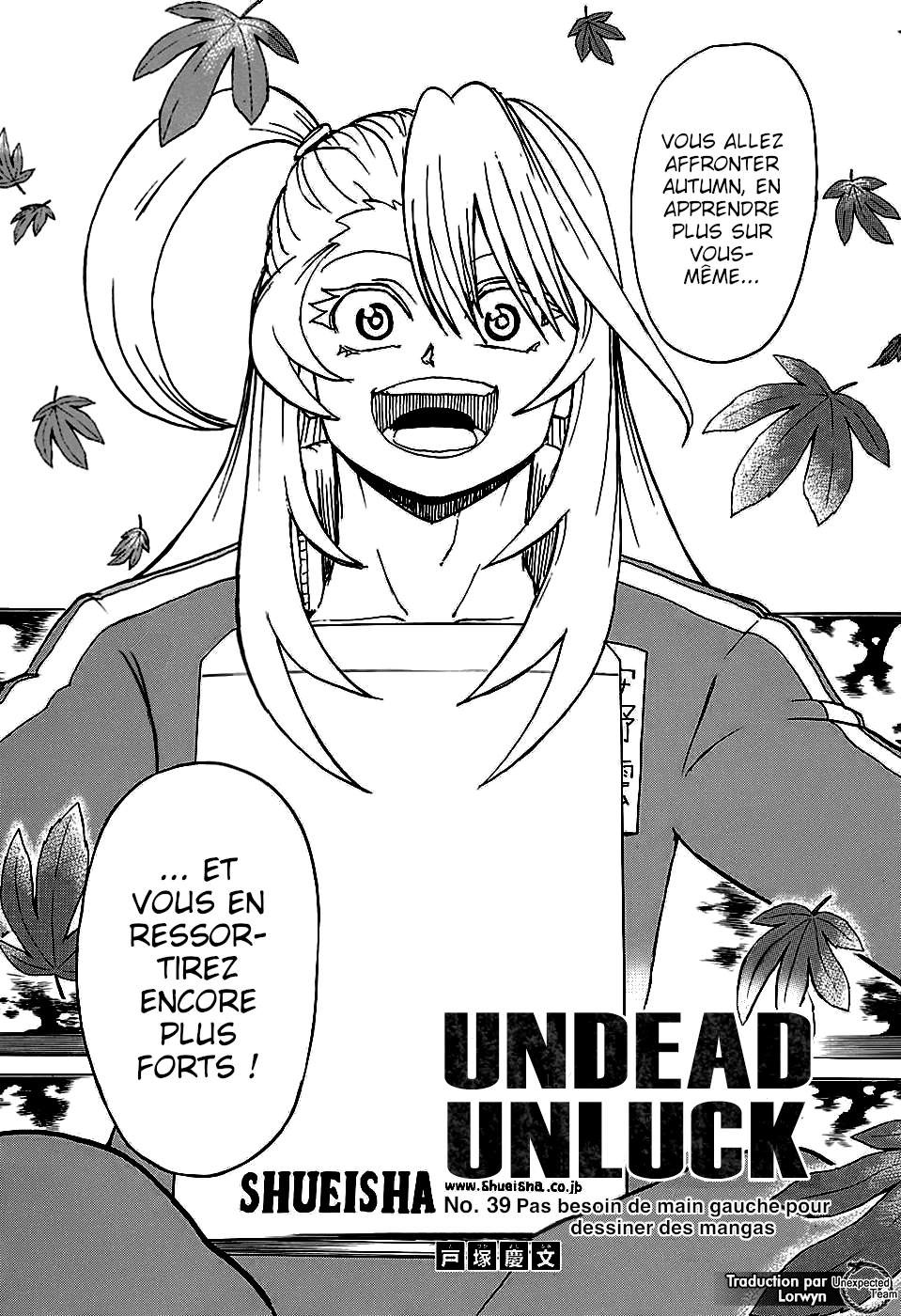 Read Undead Unluck FR Manga Online