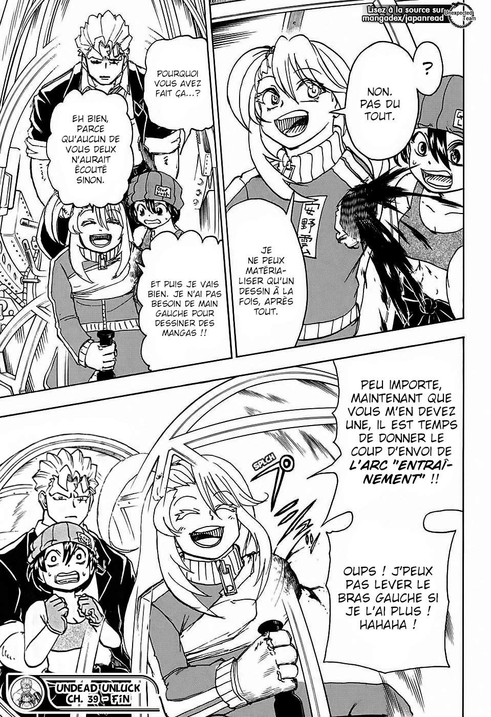 Read Undead Unluck FR Manga Online