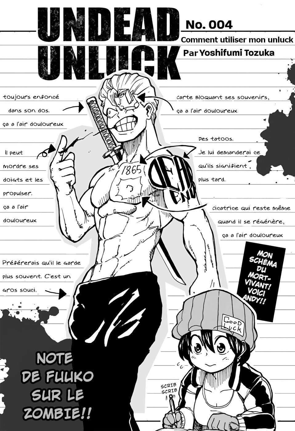 Read Undead Unluck FR Manga Online