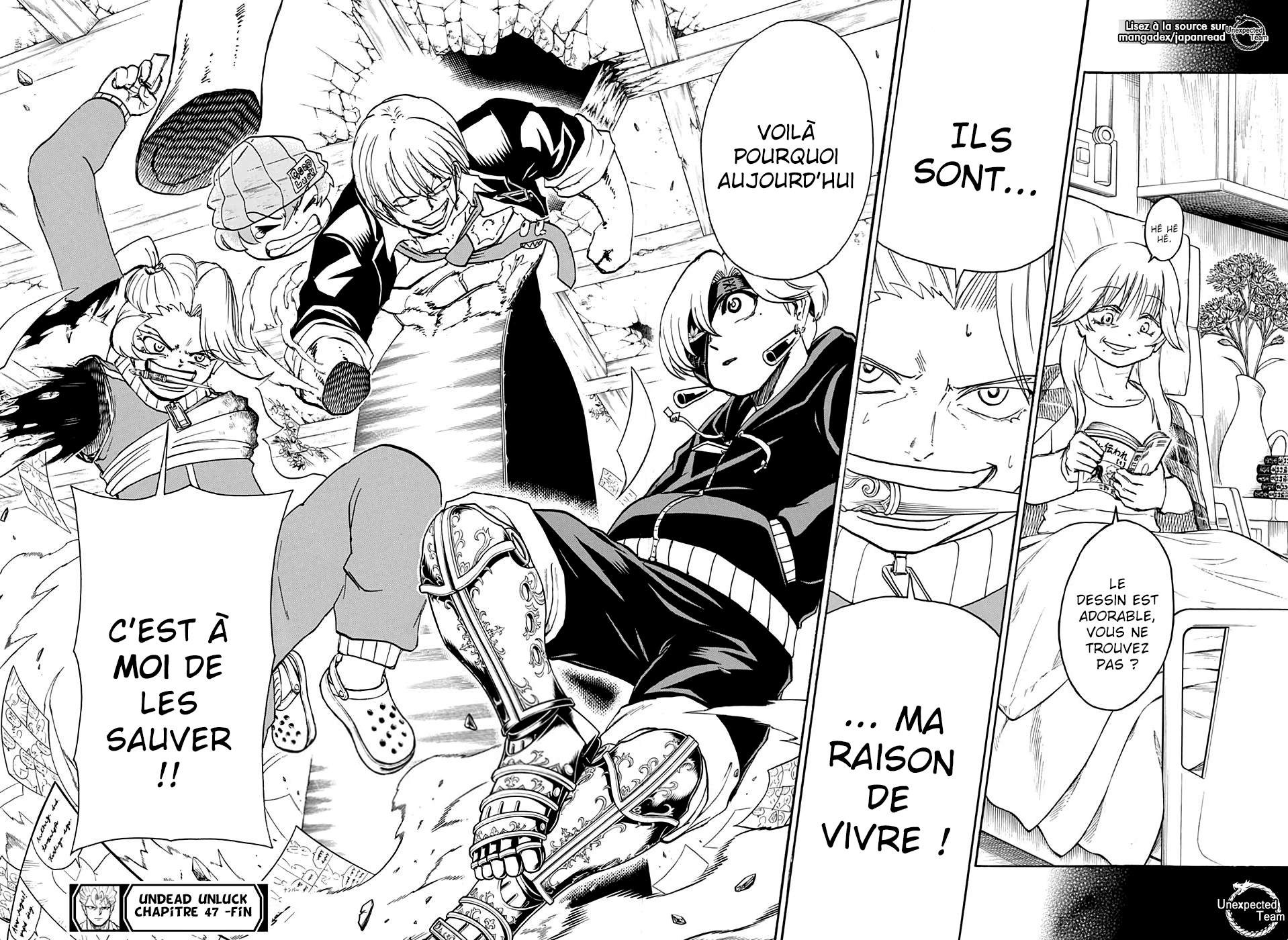 Read Undead Unluck FR Manga Online