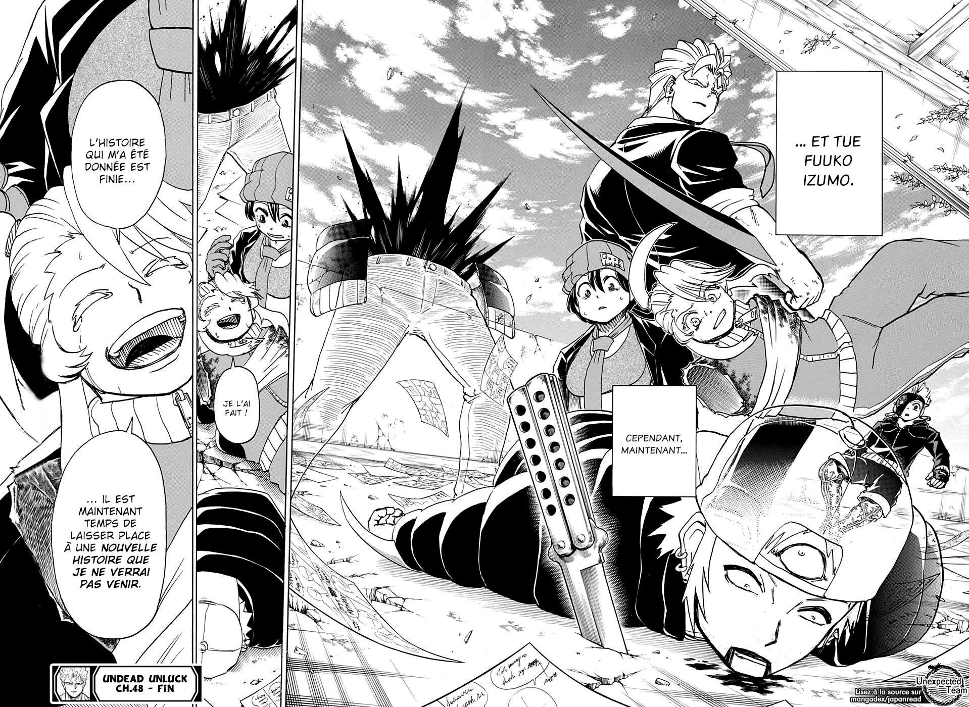 Read Undead Unluck FR Manga Online