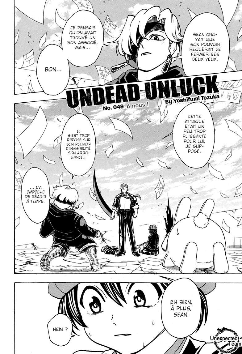Read Undead Unluck FR Manga Online