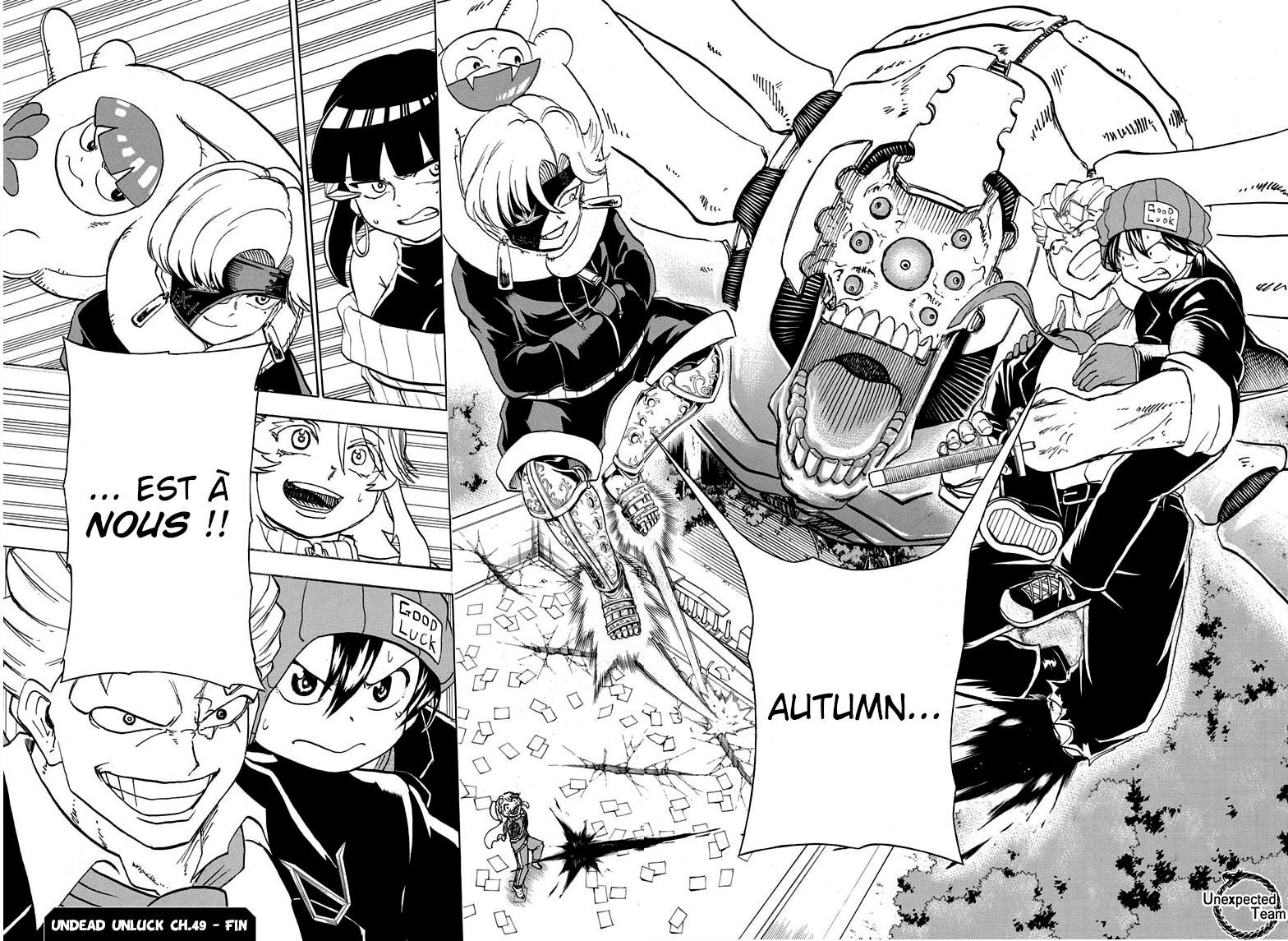 Read Undead Unluck FR Manga Online