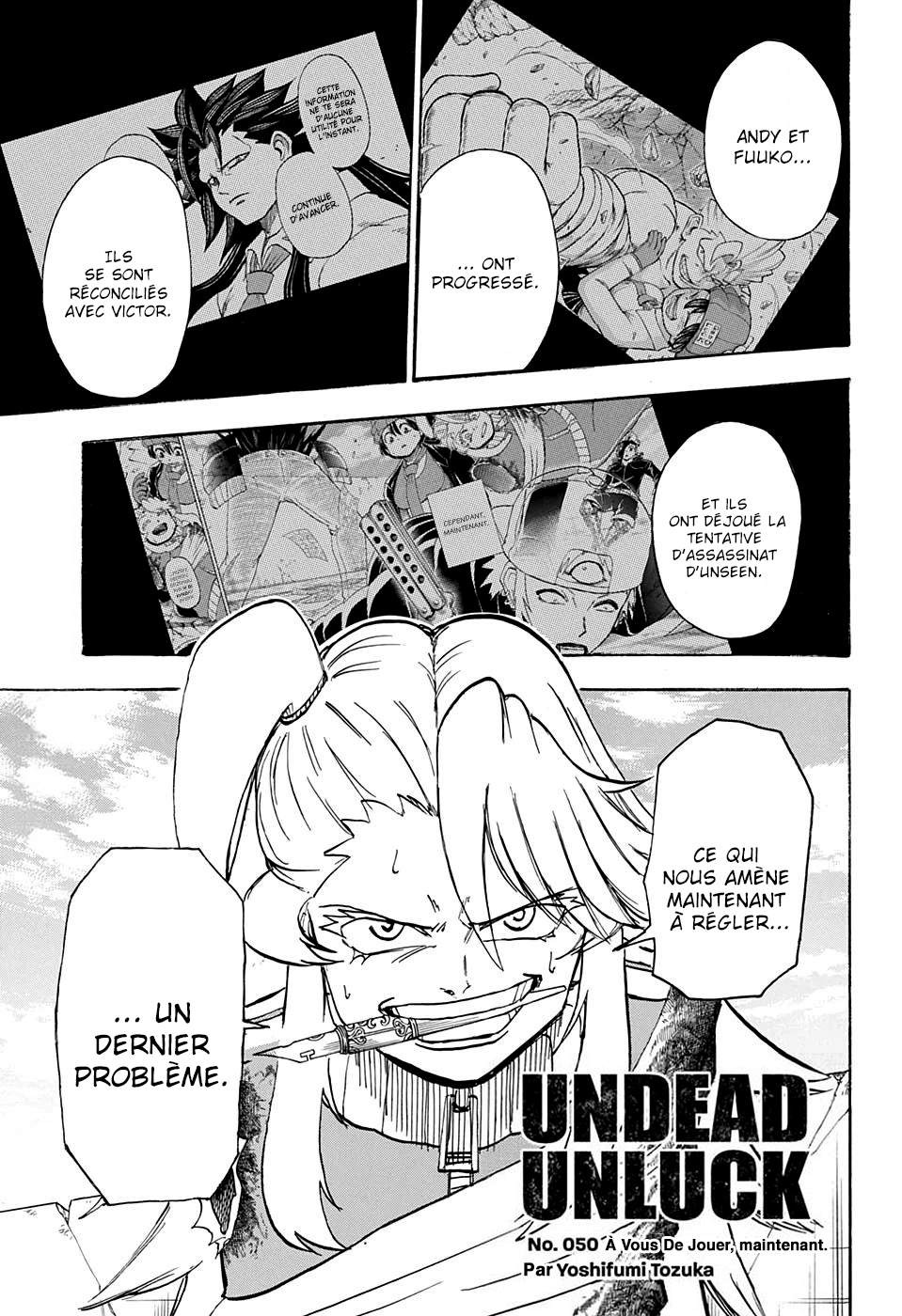 Read Undead Unluck FR Manga Online