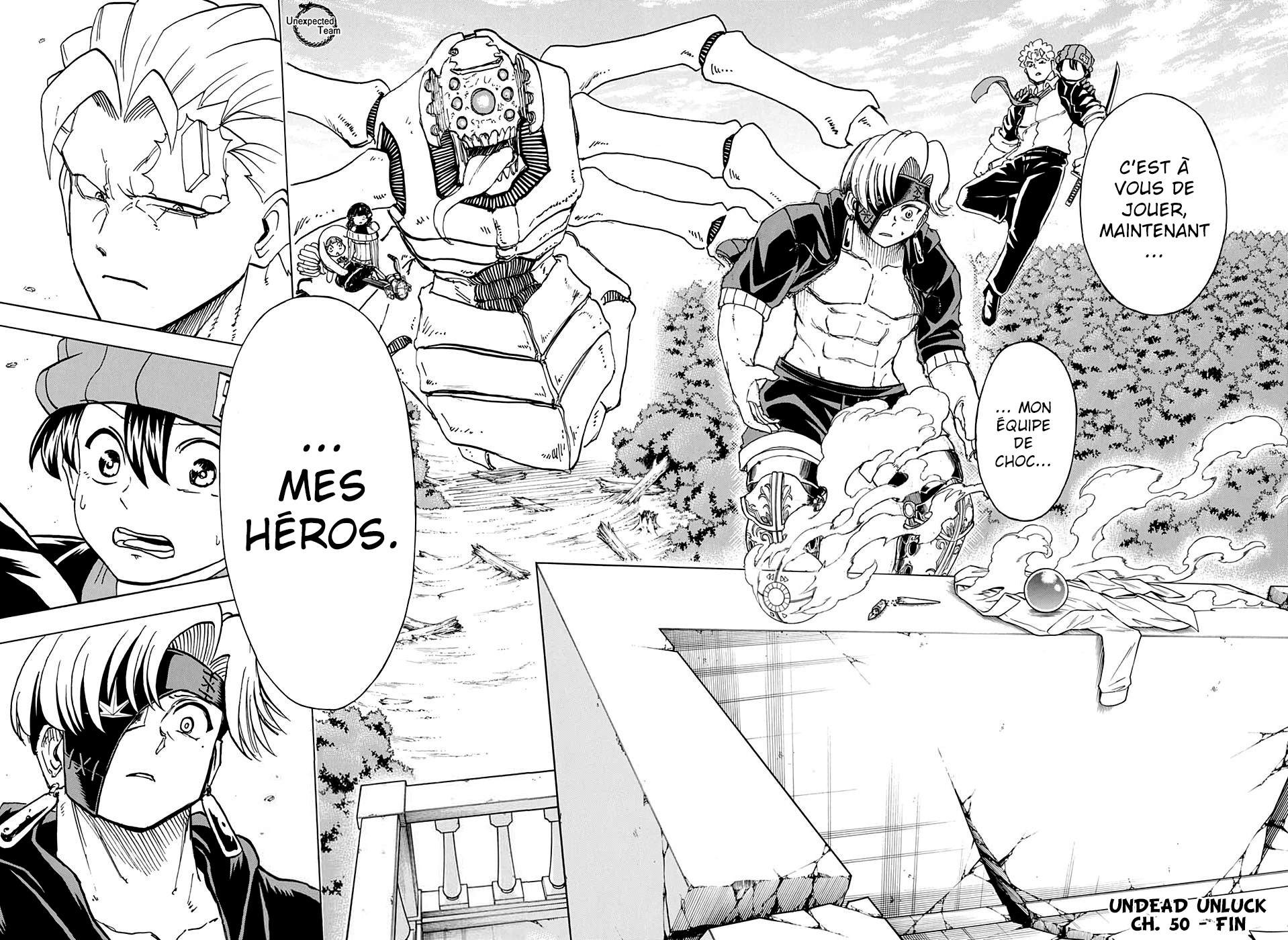 Read Undead Unluck FR Manga Online