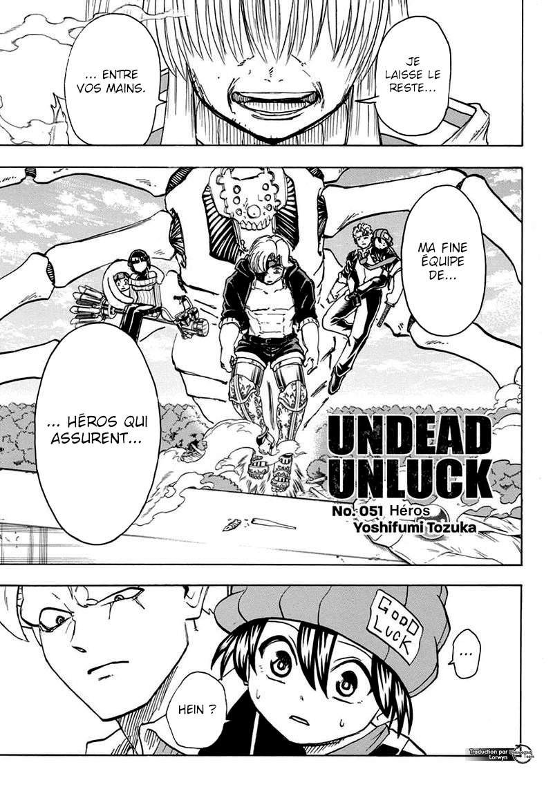 Read Undead Unluck FR Manga Online