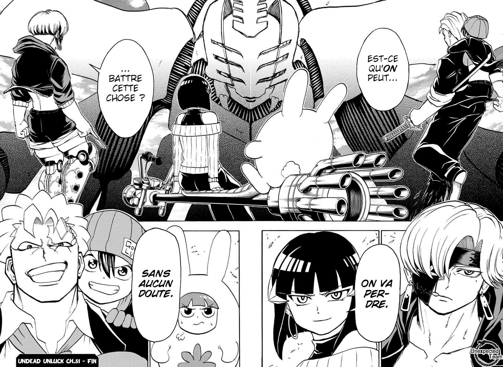 Read Undead Unluck FR Manga Online