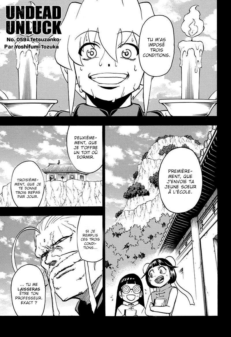 Read Undead Unluck FR Manga Online