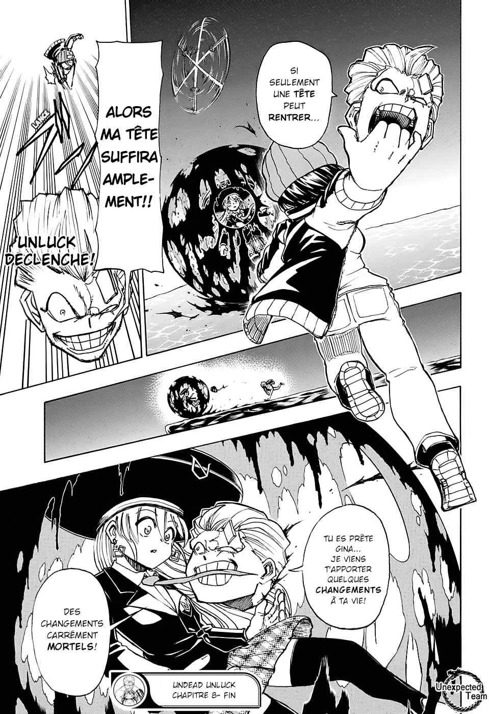 Read Undead Unluck FR Manga Online