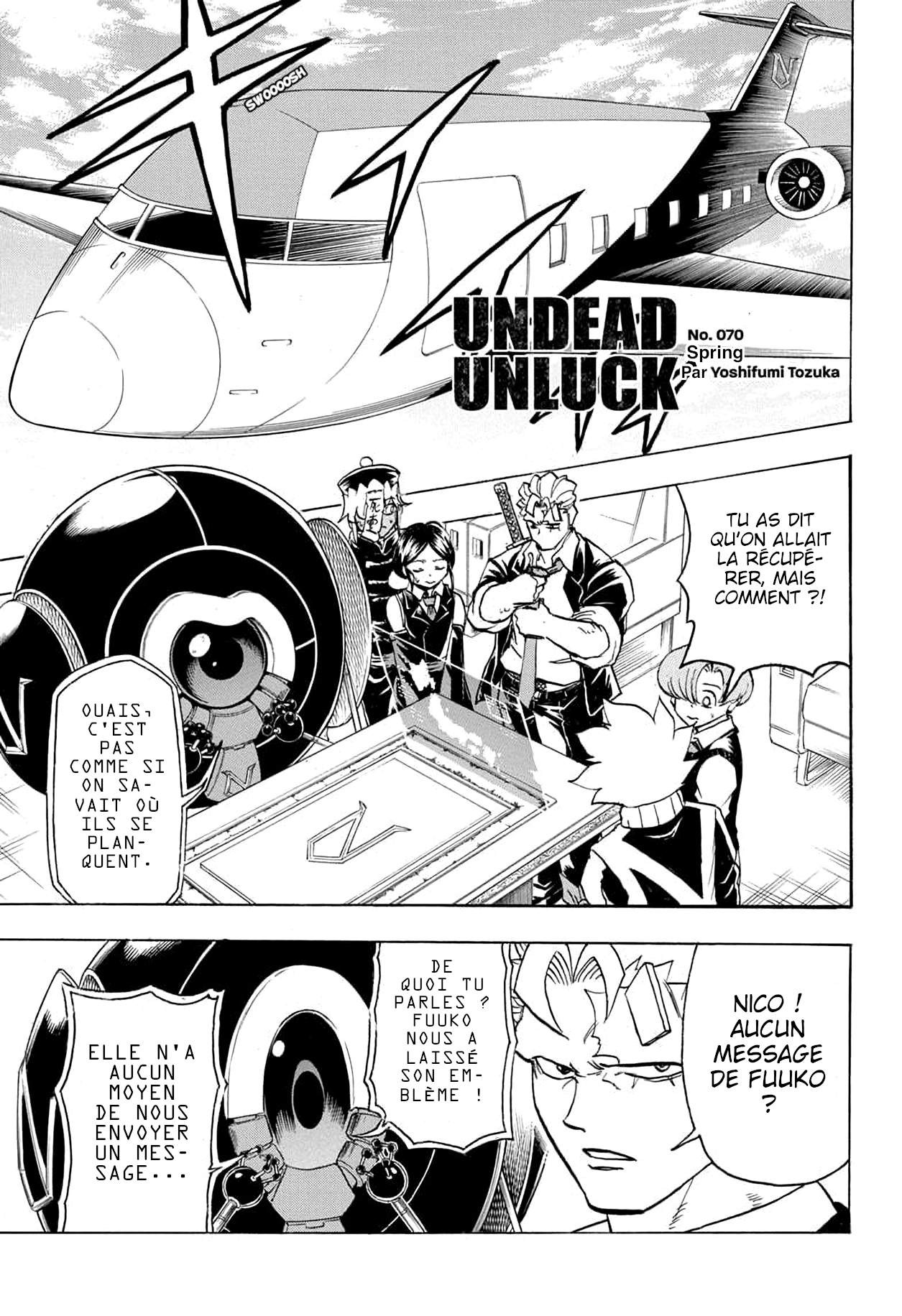 Read Undead Unluck FR Manga Online