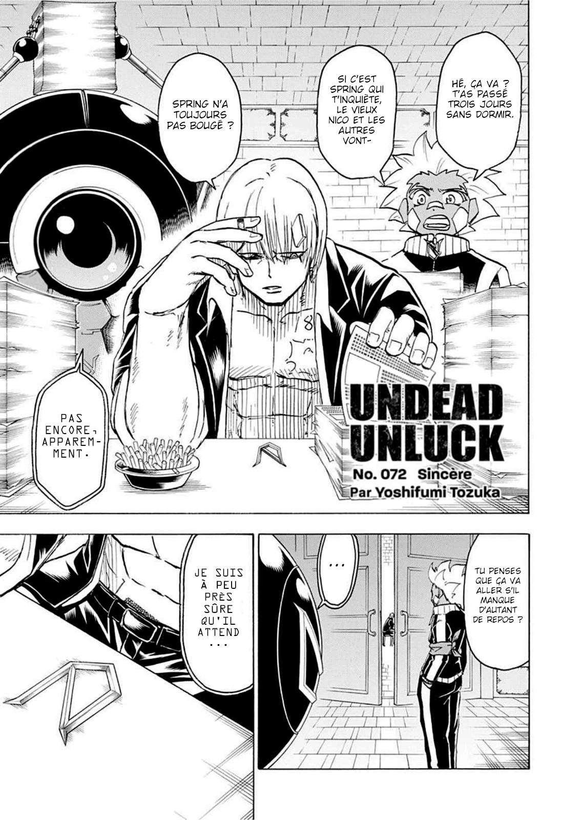 Read Undead Unluck FR Manga Online