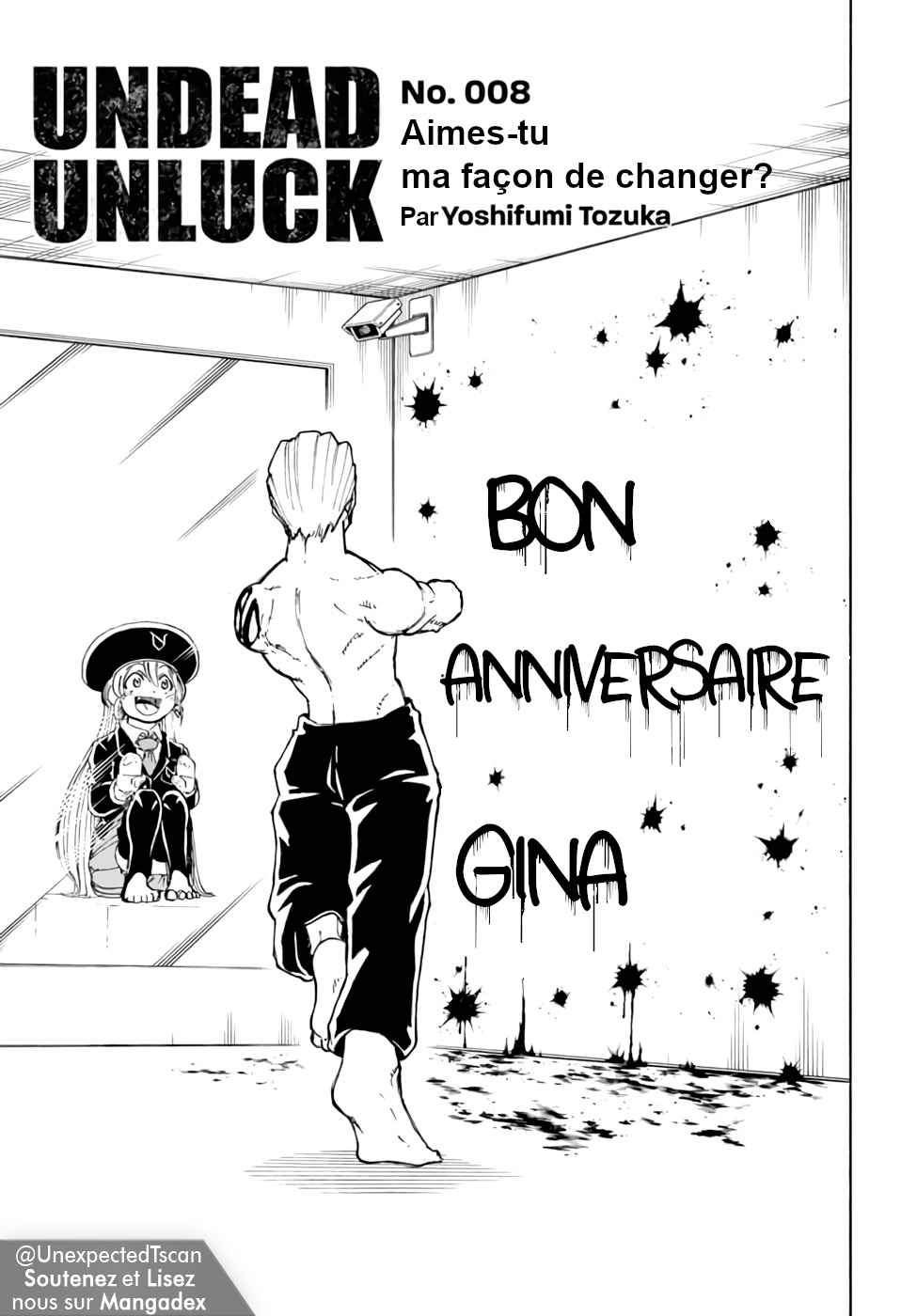 Read Undead Unluck FR Manga Online