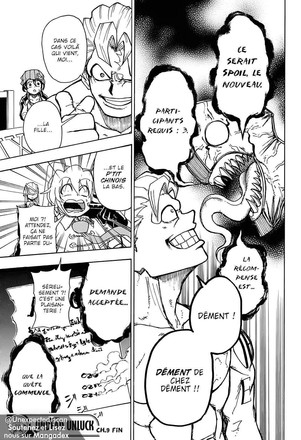 Read Undead Unluck FR Manga Online