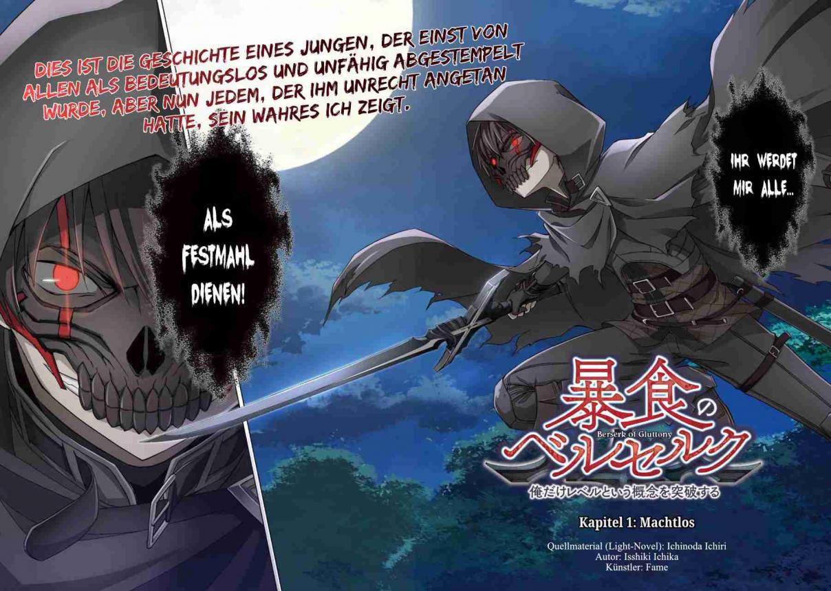 Read Berserk of Gluttony DE Manga Online