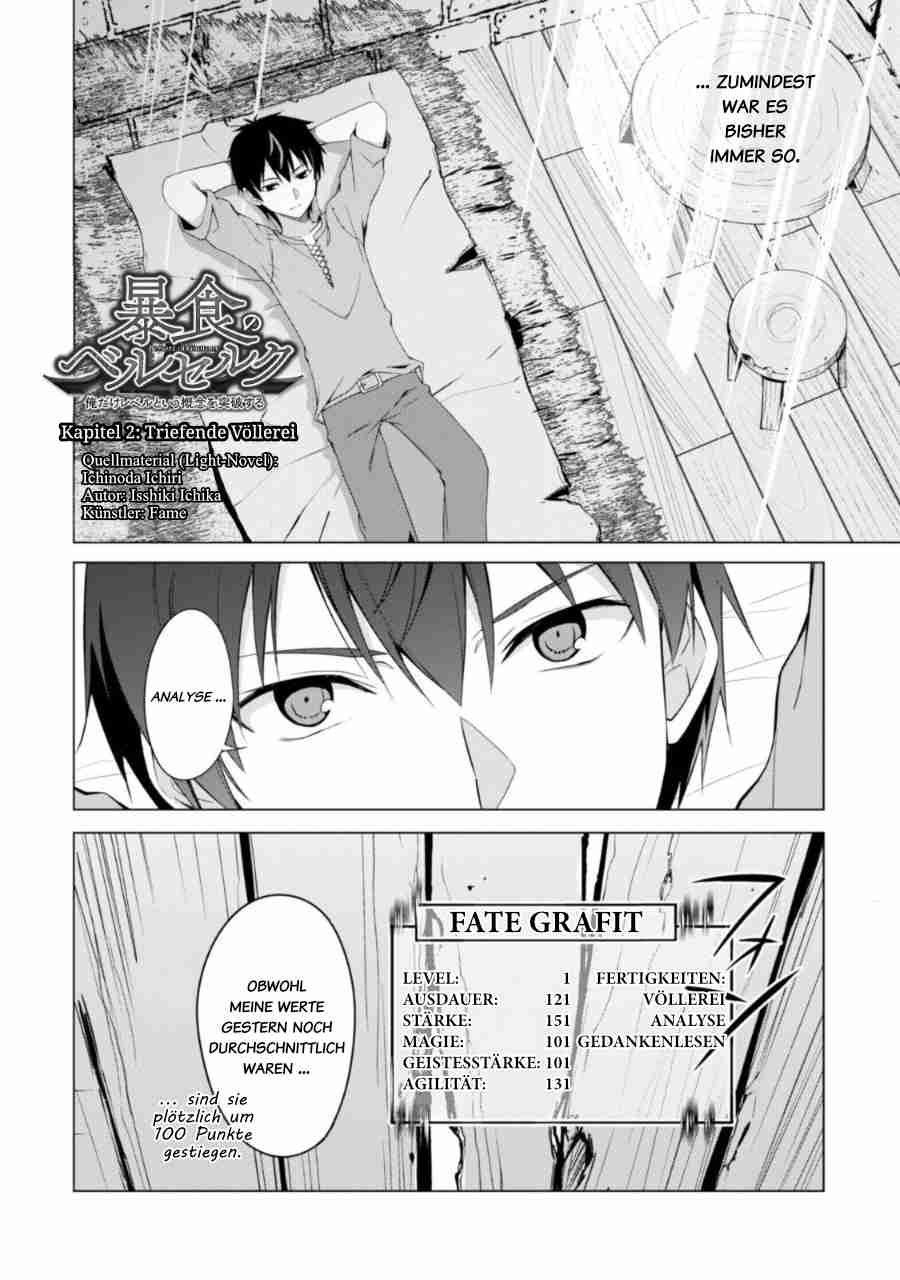 Read Berserk of Gluttony DE Manga Online