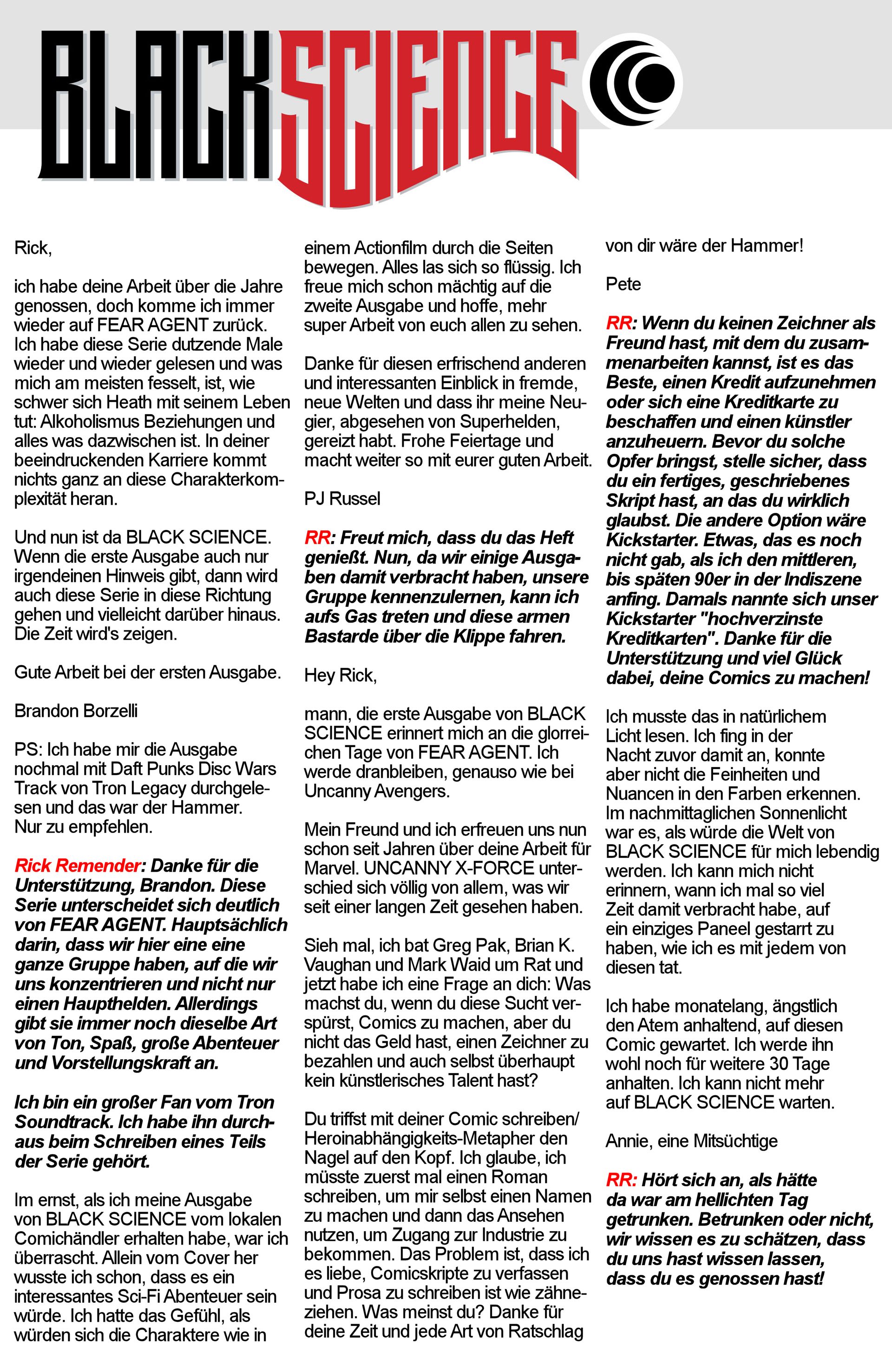 Read Black Science DE Manga Online