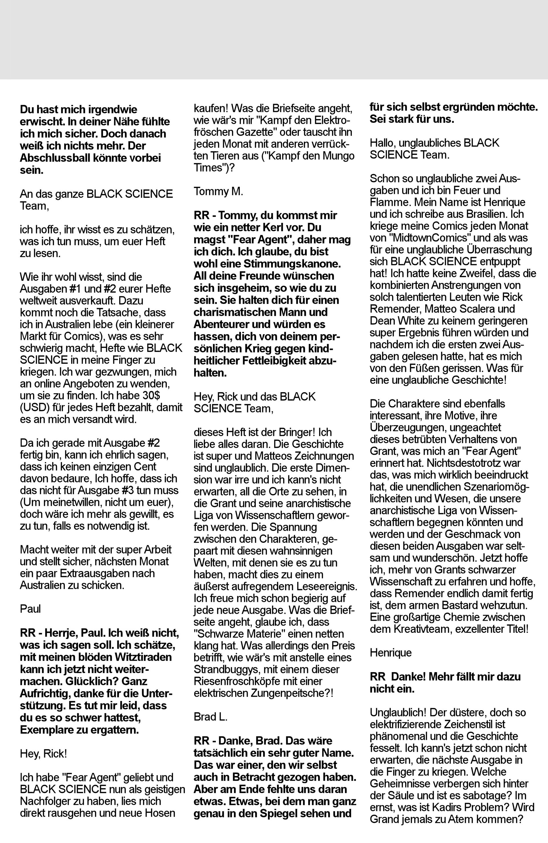 Read Black Science DE Manga Online