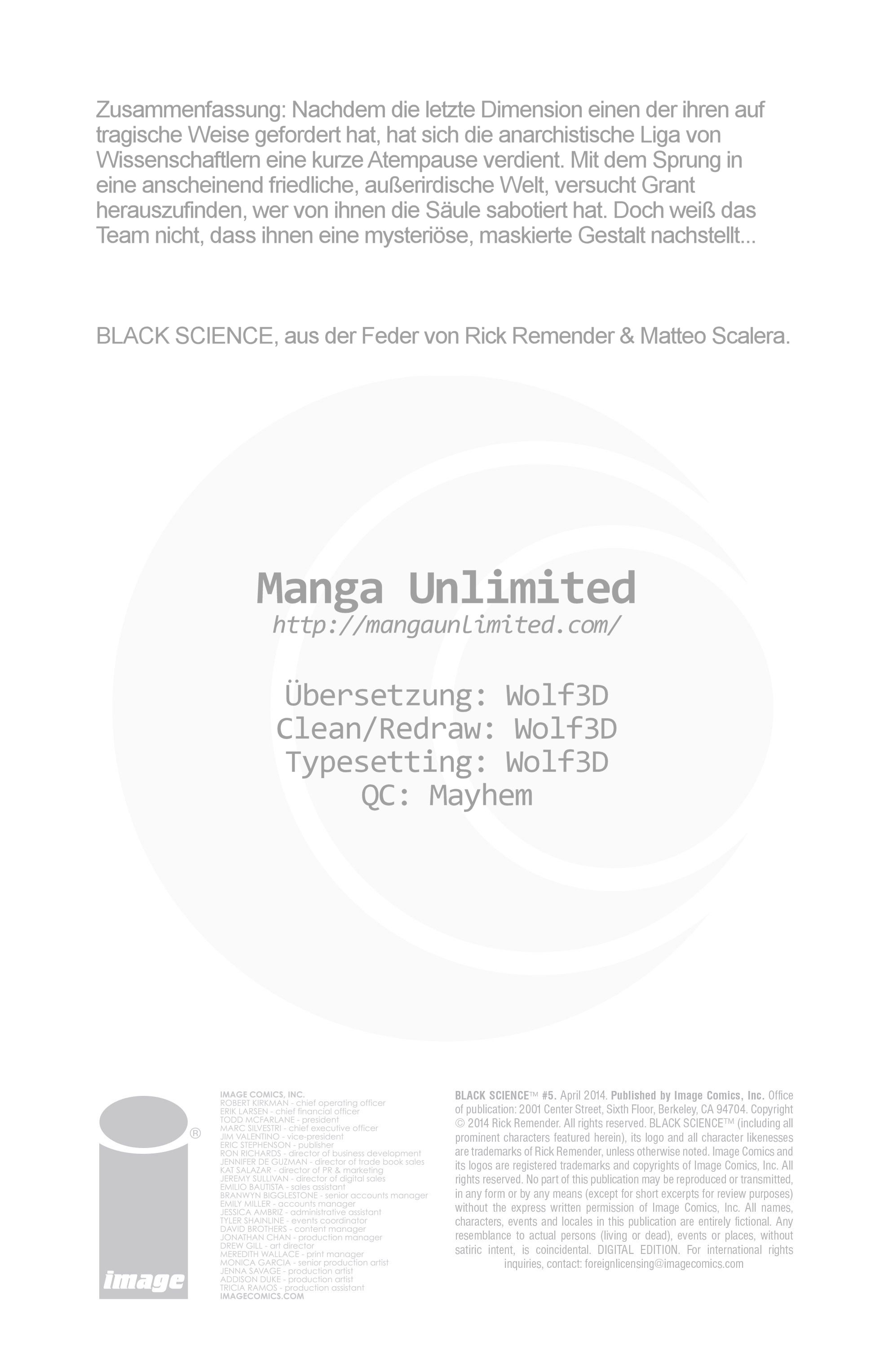 Read Black Science DE Manga Online