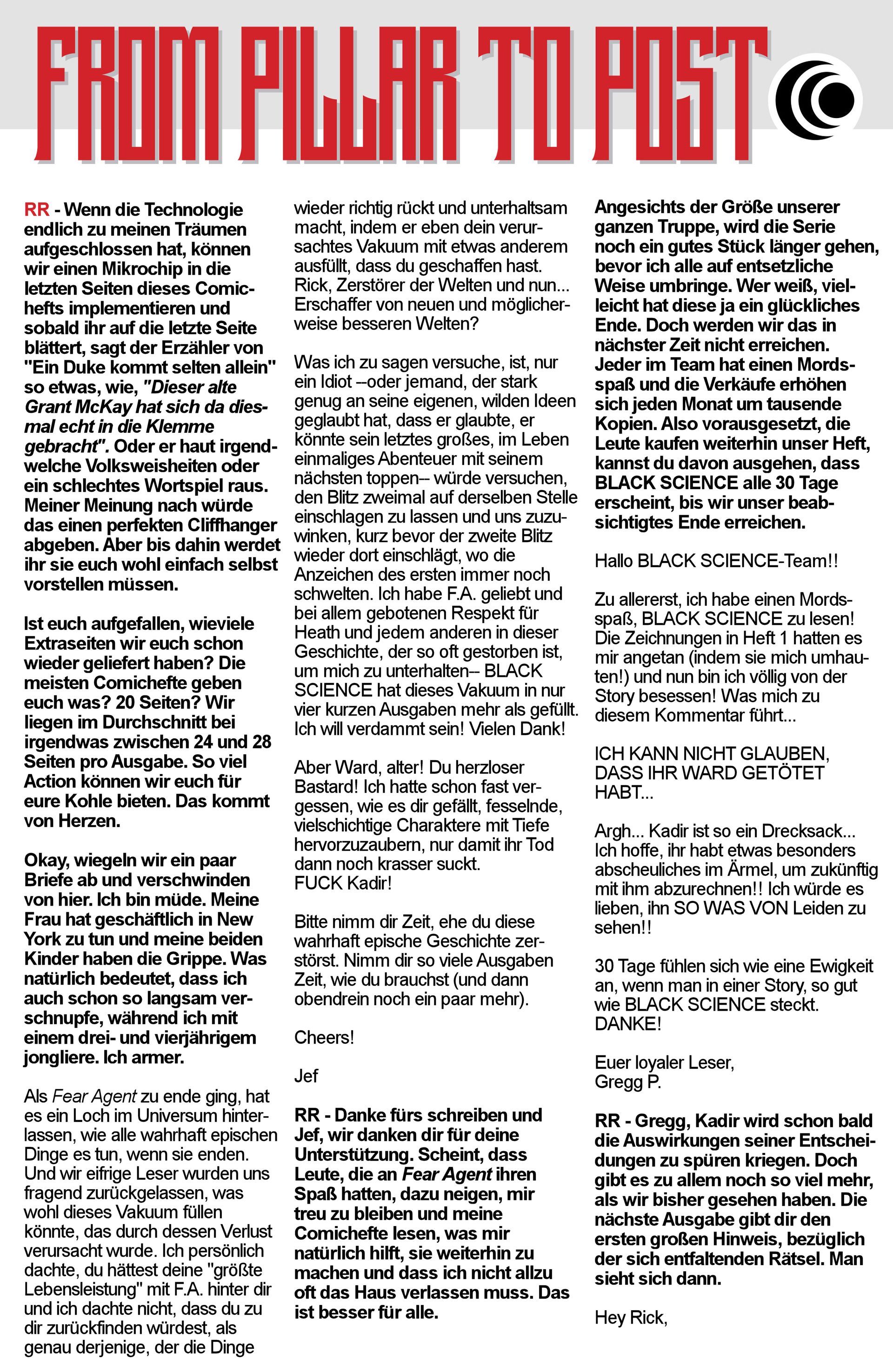 Read Black Science DE Manga Online