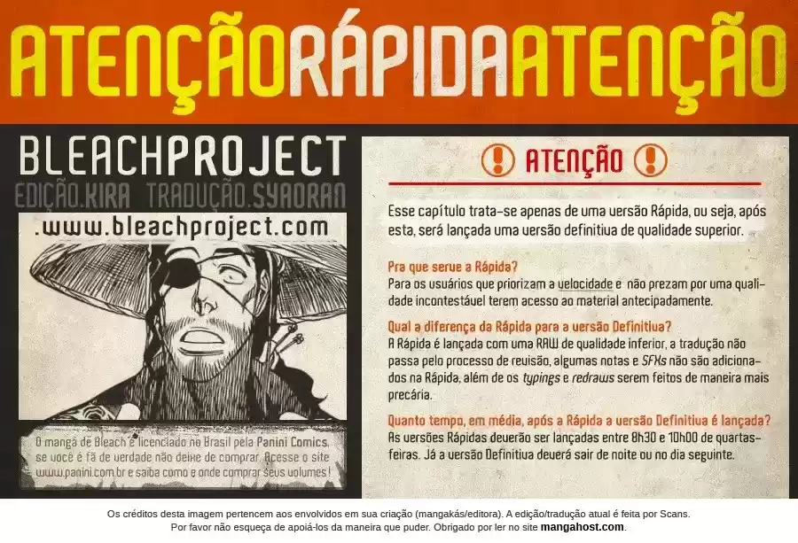 Read Bleach BR Manga Online