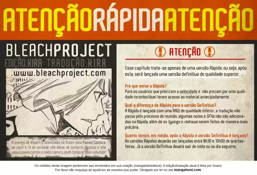 Read Bleach BR Manga Online