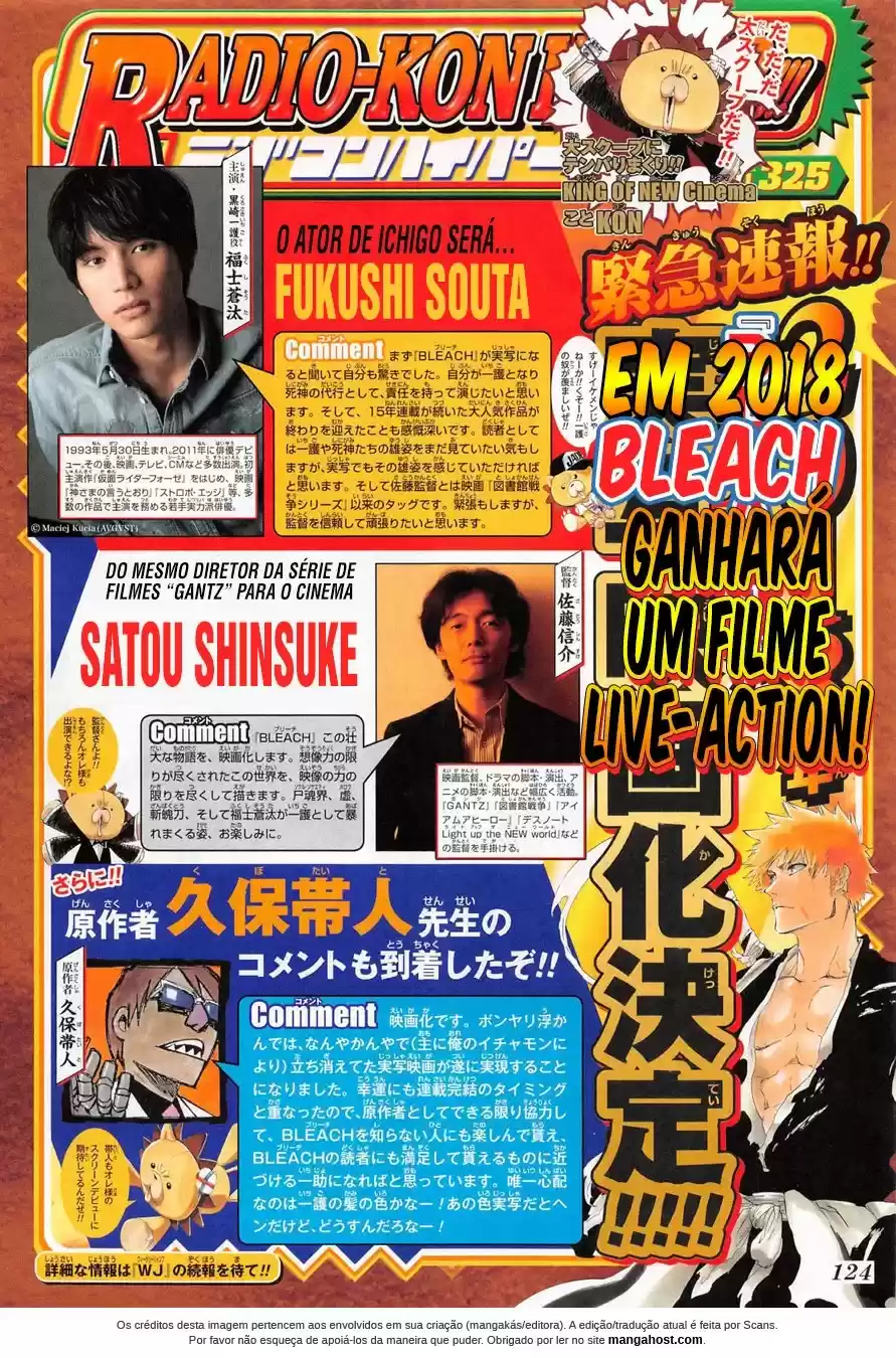 Read Bleach BR Manga Online