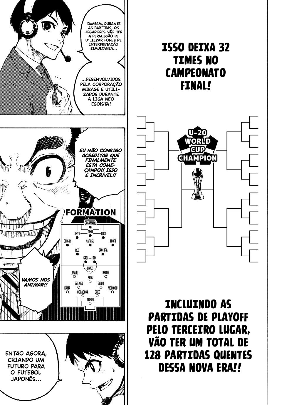 Read Blue Lock BR Manga Online