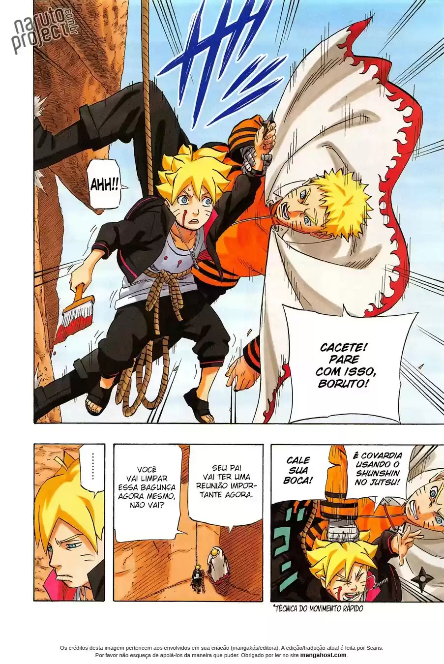 Read Naruto BR Manga Online