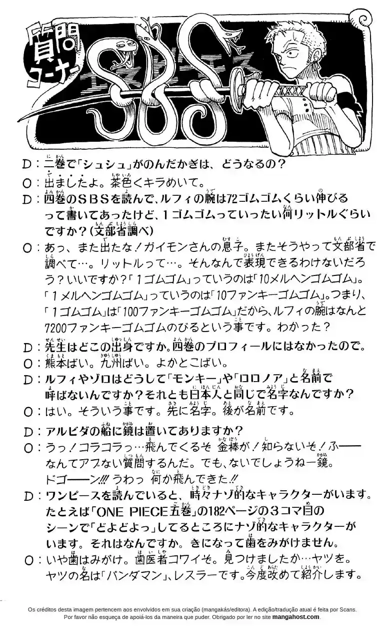 Read One Piece BR Manga Online