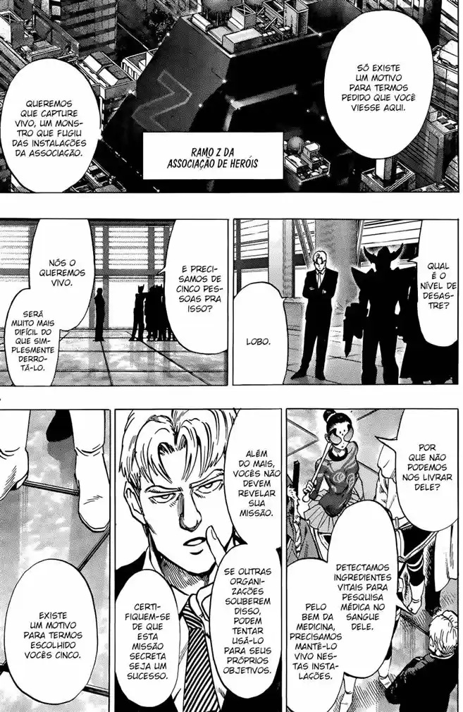 Read One punch man BR Manga Online